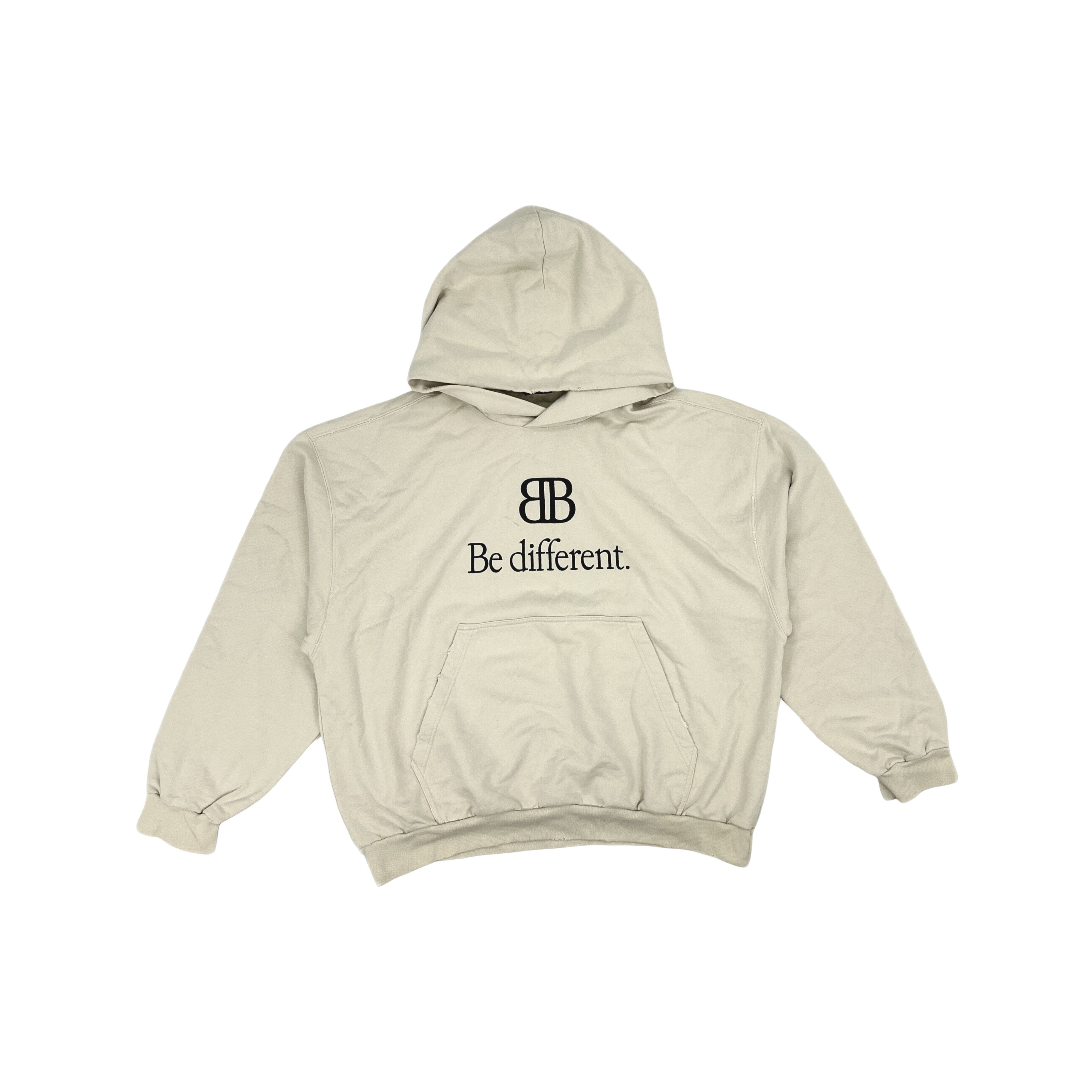 Balenciaga Balenciaga “BE DIFFERENT” Hoodie | Grailed