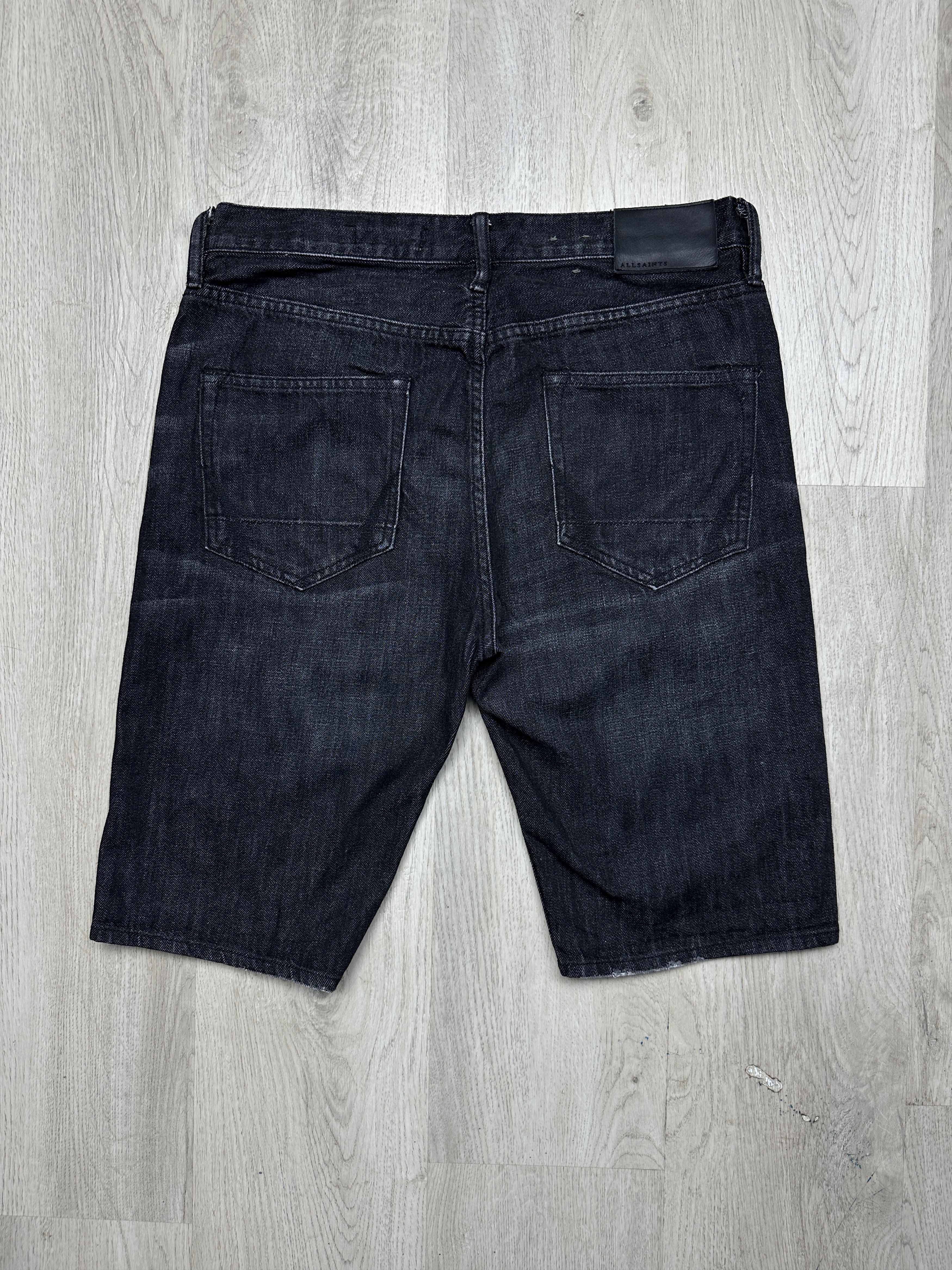 Allsaints Allsaints Hancox Mens Denim Shorts Size US 30 / EU 46 - 5 Thumbnail