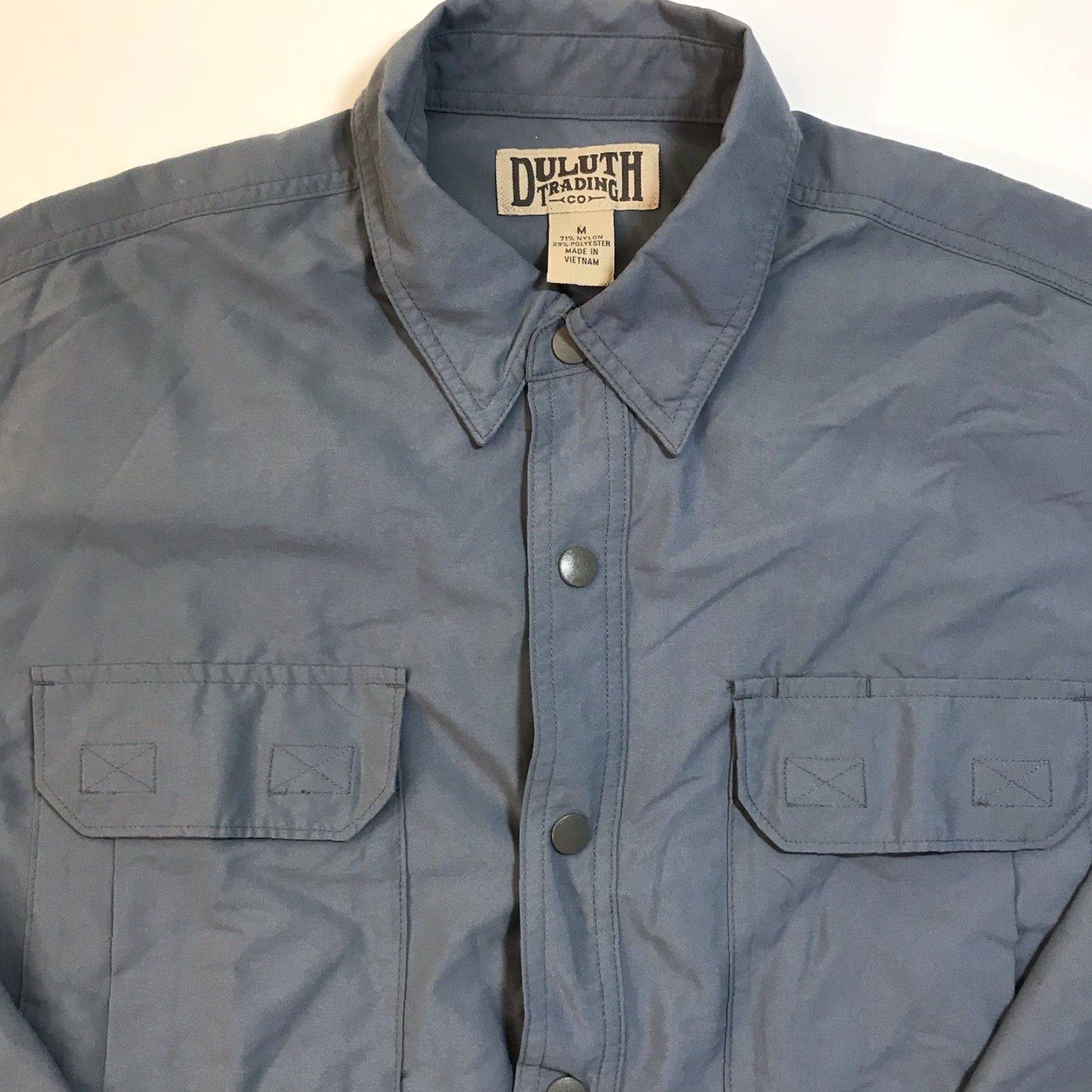 Duluth Trading Company Duluth Trading Co Mens Light Weight Vented Snap Front Fishing Hiking Shirt Sz M Size US M / EU 48-50 / 2 - 2 Thumbnail