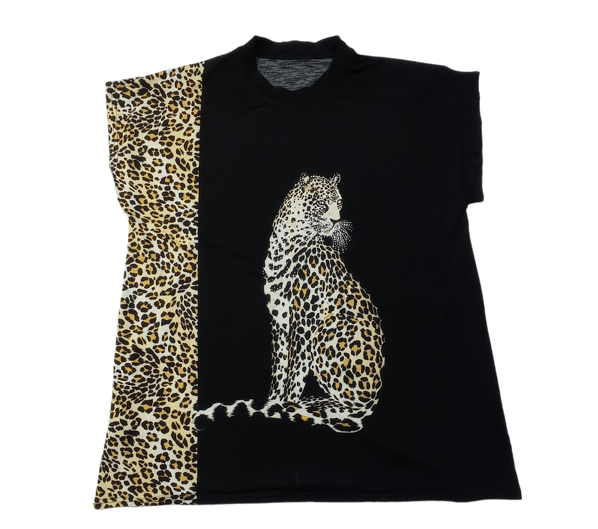 Habitat 🔥Rare🔥 Leopard SleeveLess Shirt Size US L / EU 52-54 / 3 - 1 Thumbnail