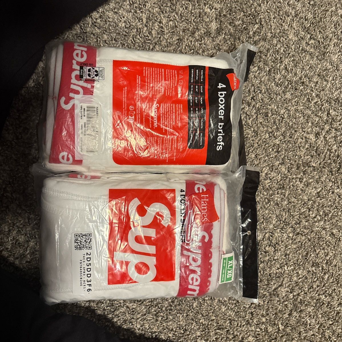 Supreme Supreme hanes boxers Size 40 - 5 Thumbnail