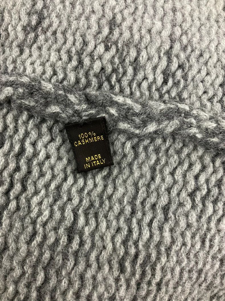 Loro Piana LORO PIANA Gray and beige cashmere vest skirt Size XL / US 12-14 / IT 48-50 - 6 Thumbnail
