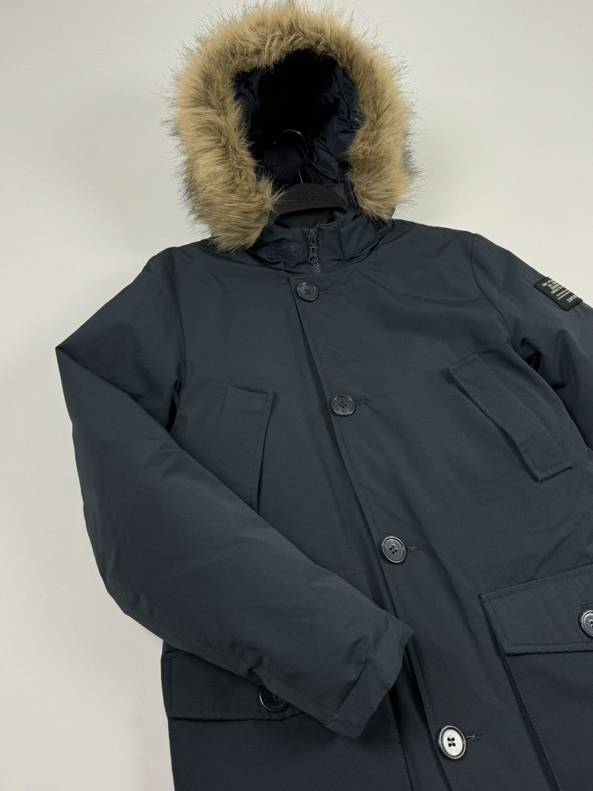 Schott Schott NYC Army Tupe Garment Down Winter Parka Jacket Size US S / EU 44-46 / 1 - 6 Thumbnail