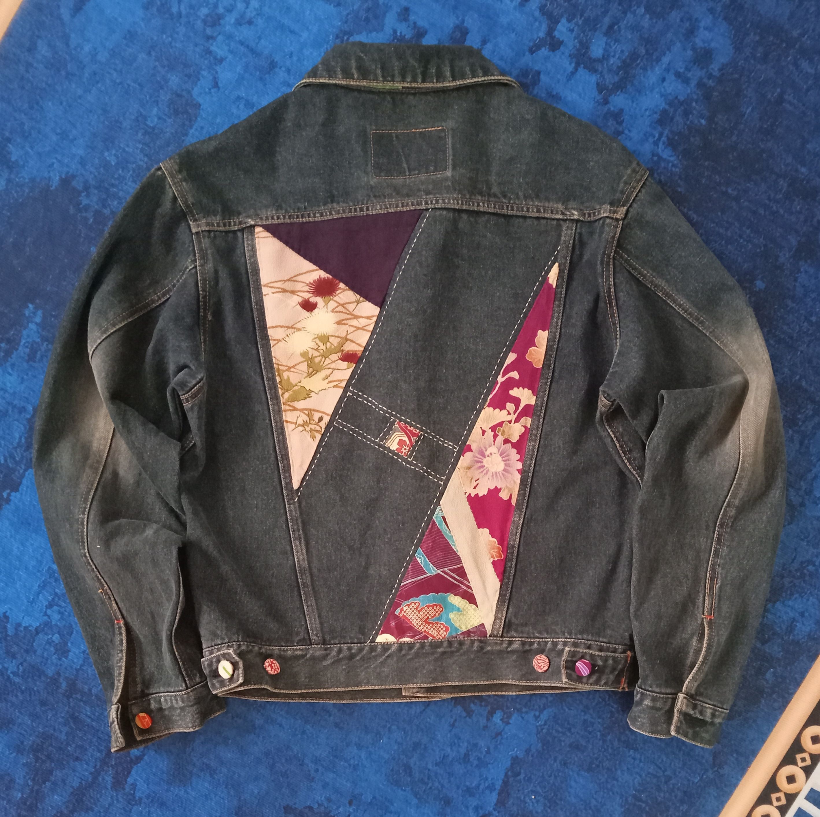 Zippo Zippo Rework Patch Rare Design Denim Jacket Size US L / EU 52-54 / 3 - 2 Thumbnail