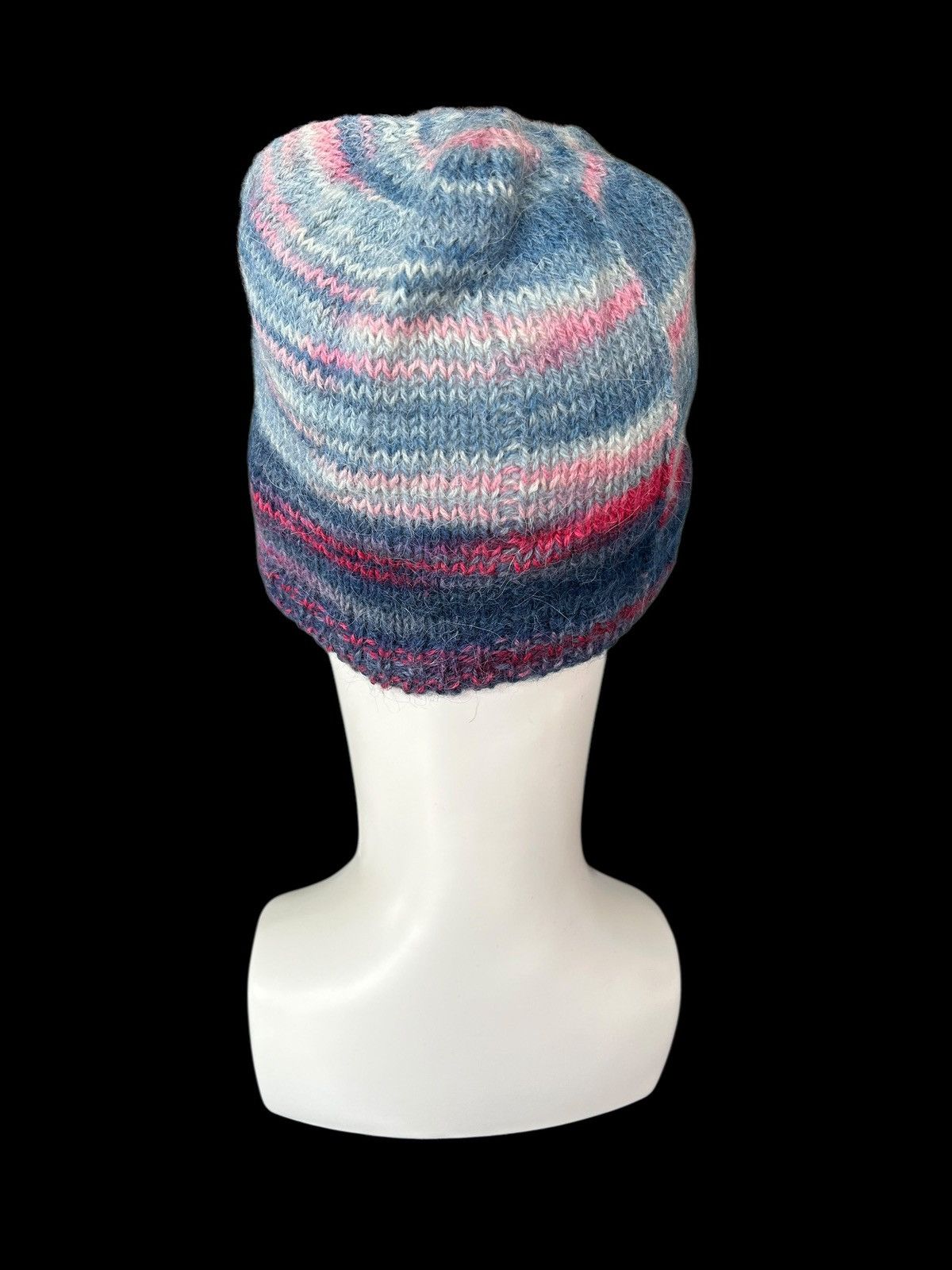 Japanese Brand × Kapital × Vintage Crochet Knitted Handmade Beanie Hats Rare ☠️☠️ Size ONE SIZE - 4 Thumbnail