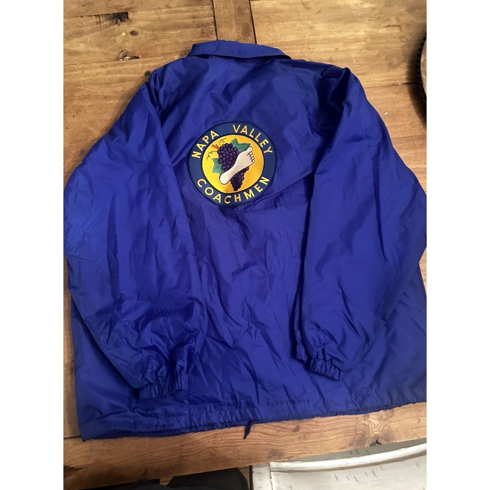 Vintage VINTAGE Napa Valley Jacket Windbreaker 2XL Men Blue Nylon Coachman Winery Size US XXL / EU 58 / 5 - 5 Thumbnail