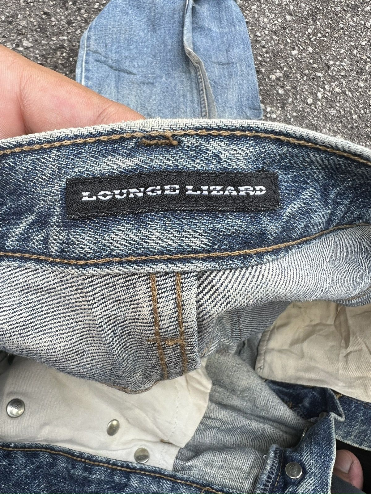 Japanese Brand 5. LoungeLizard Japanase Brand Rusty jeans Size US 31 - 8 Thumbnail