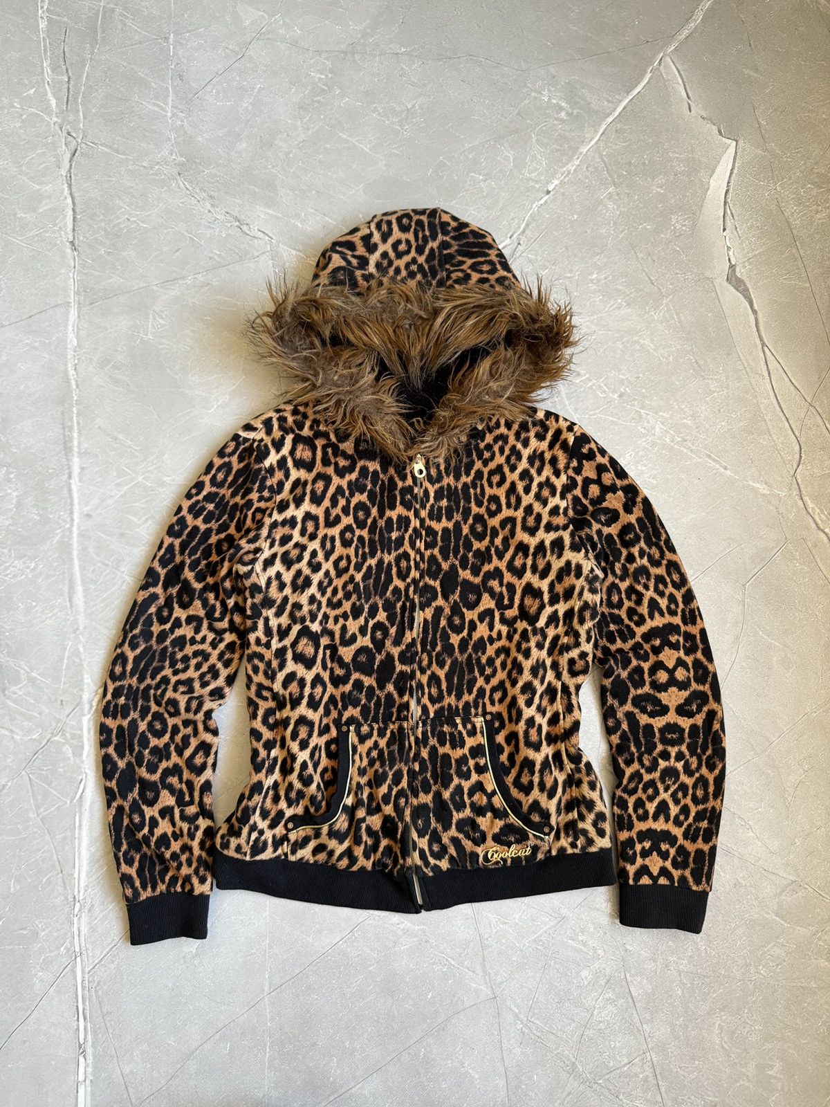 Hysteric Glamour Y2k Faux Fur Leopard Zip Hoodie If Six Was Nine LGB Style Size M / US 6-8 / IT 42-44 - 1 Thumbnail