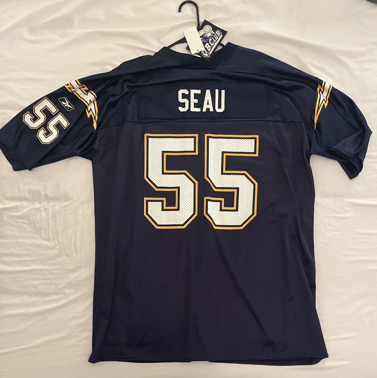 Vintage Junior Seau vintage jersey Size US XL / EU 56 / 4 - 5 Thumbnail