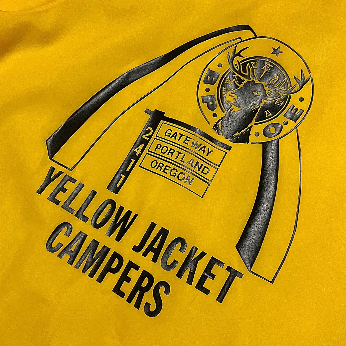 Vintage Vintage Yellow Jacket Campers Jacket Size US XXL / EU 58 / 5 - 3 Thumbnail