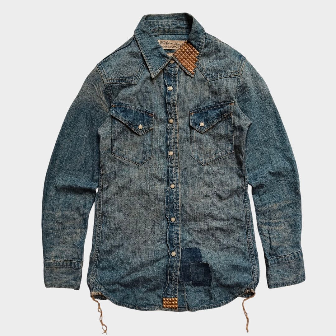 Kapital Remi relief embellished patch work western shirt Size US S / EU 44-46 / 1 - 1 Thumbnail