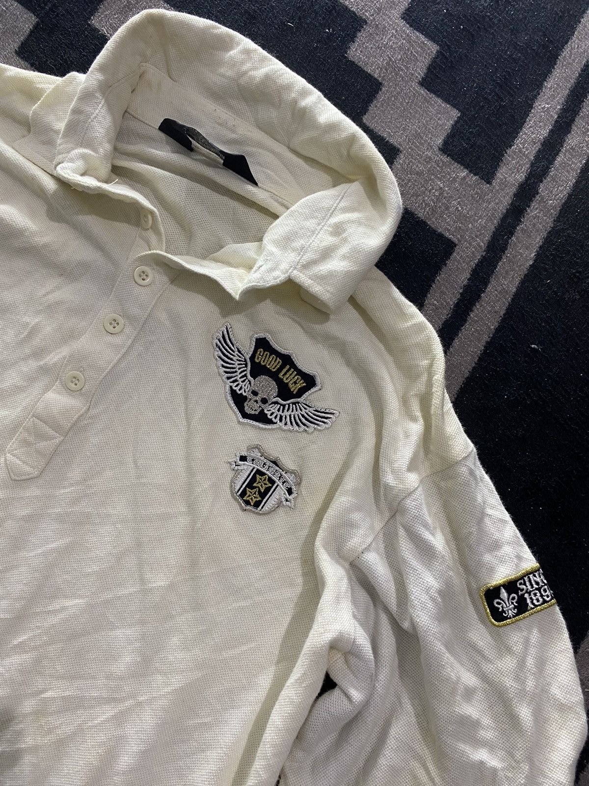 If Six Was Nine × Japanese Brand × Le Grande Bleu (L.G.B.) Vintage beaumere double layers poloshirt Size US M / EU 48-50 / 2 - 4 Thumbnail
