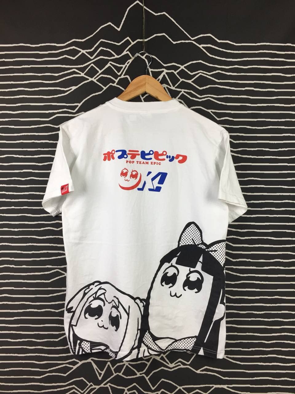 image of Anima x Archival Clothing Pop Team Epic Anime X Animelo Summer Live 2018 Tee in White (Size Large)