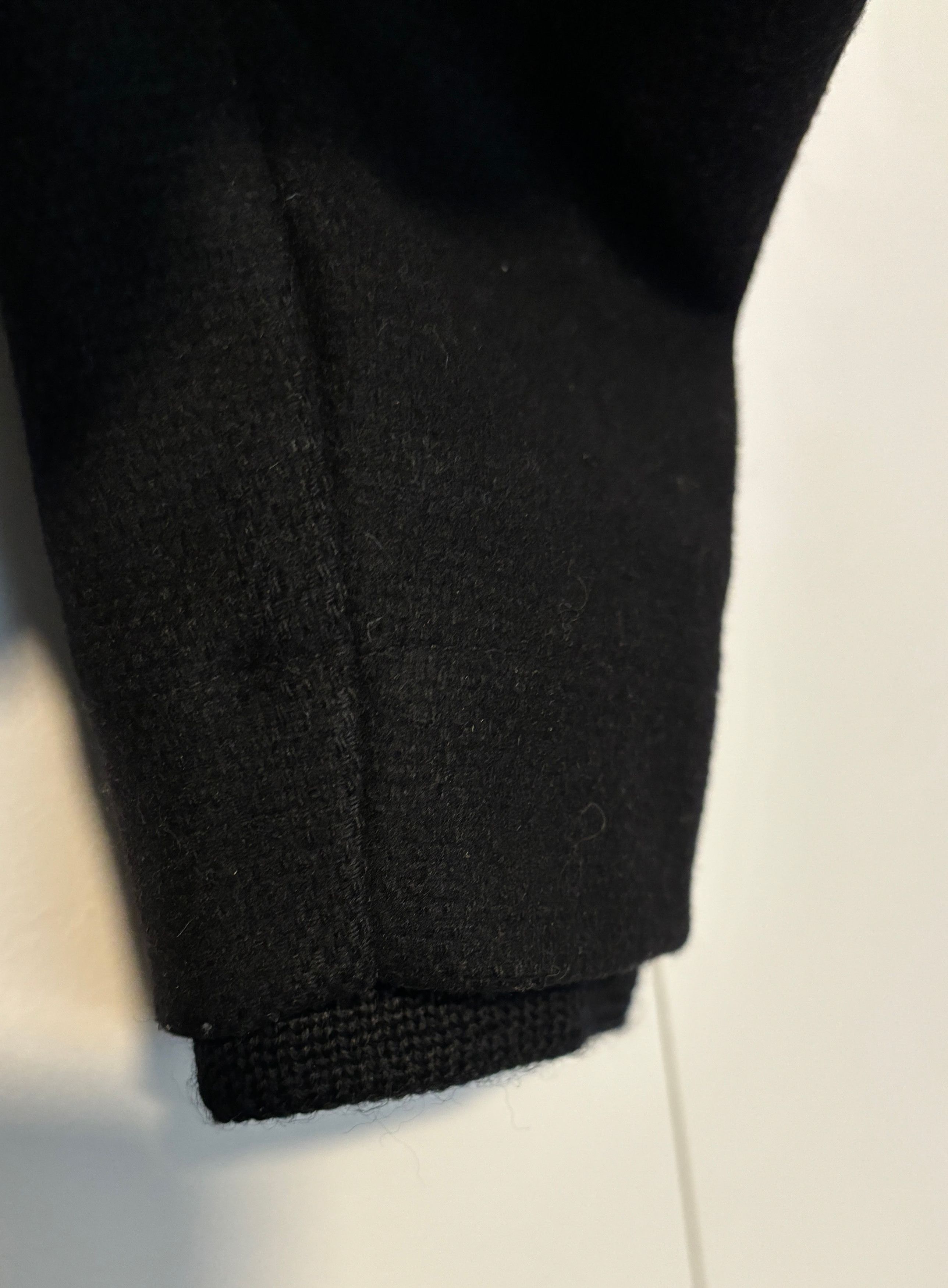 Stephan Schneider Stephan Schneider Black Wool Thinner Bomber Jacket Size V Size US M / EU 48-50 / 2 - 3 Thumbnail