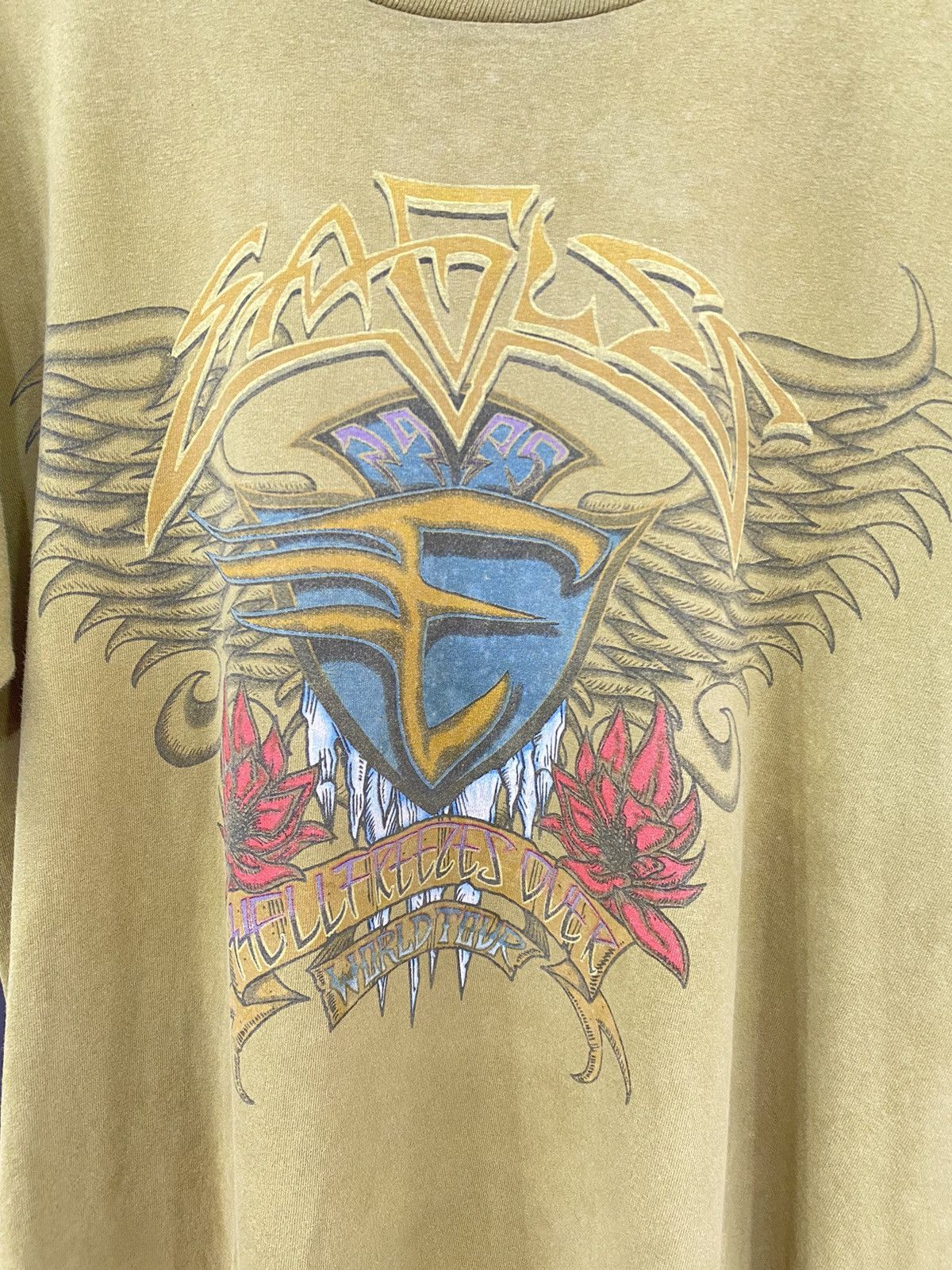 Band Tees × Vintage ✅ VINTAGE 90s EAGLES world tour 1995 rock band tee t-shirt Size US L / EU 52-54 / 3 - 3 Thumbnail