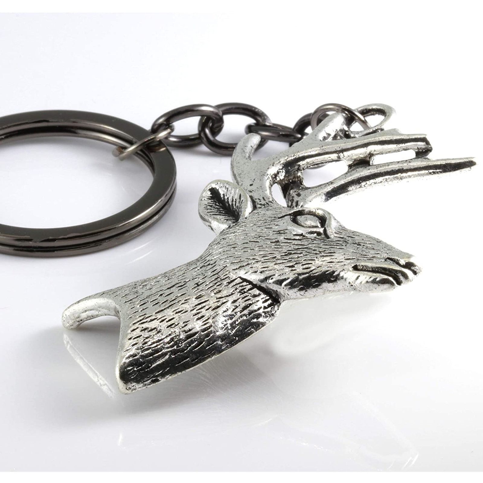 & Other Stories Deer Keychain - Deer Antler Keychain Size ONE SIZE - 4 Thumbnail