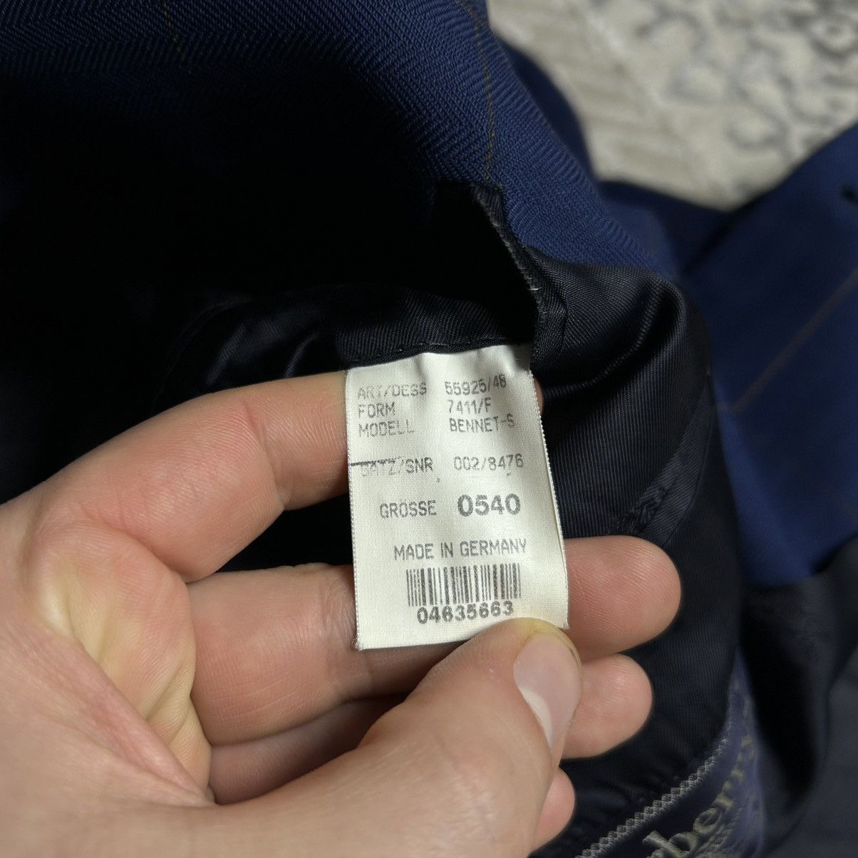 Burberry Burberrys Bennet-S Vintage Blazer Size US L / EU 52-54 / 3 - 13 Thumbnail