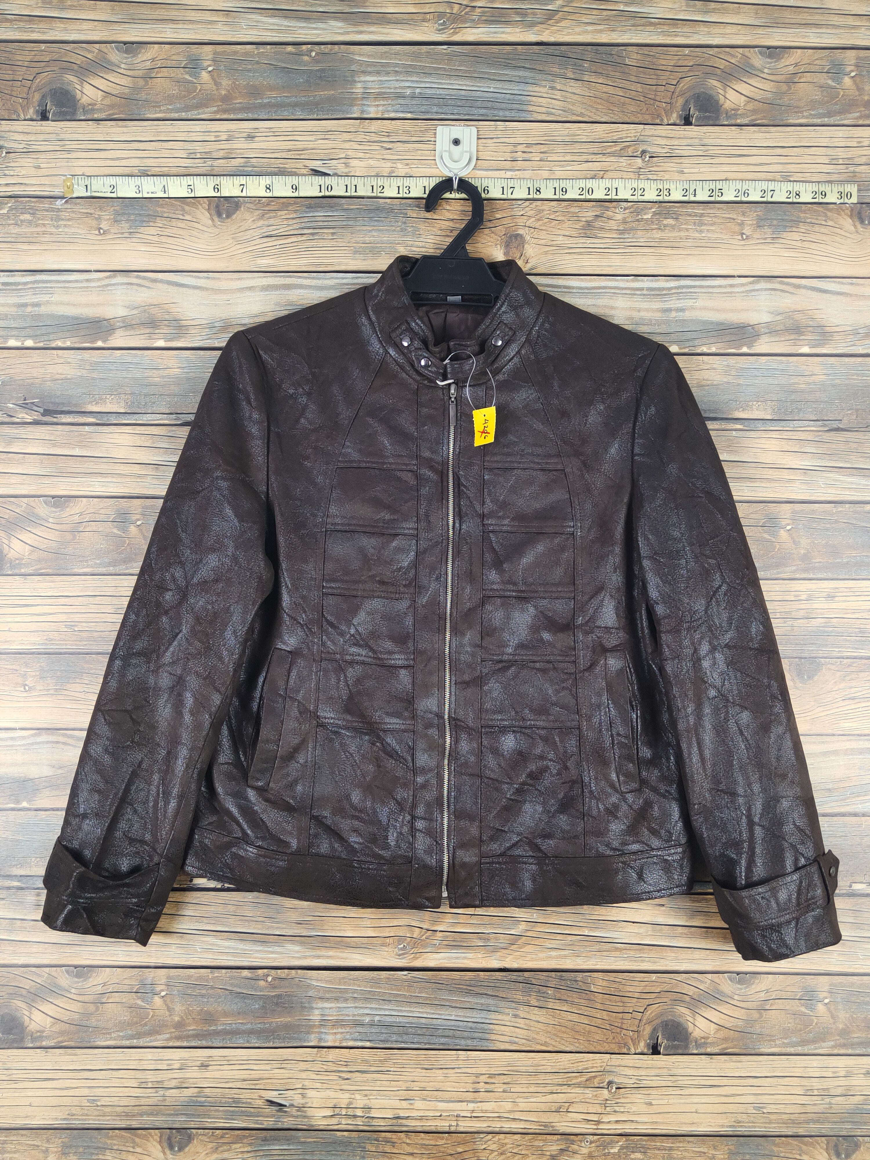 Japanese Brand Japanese Brand Dark Brown Leather Jackets #W1116 Size US S / EU 44-46 / 1 - 1 Thumbnail