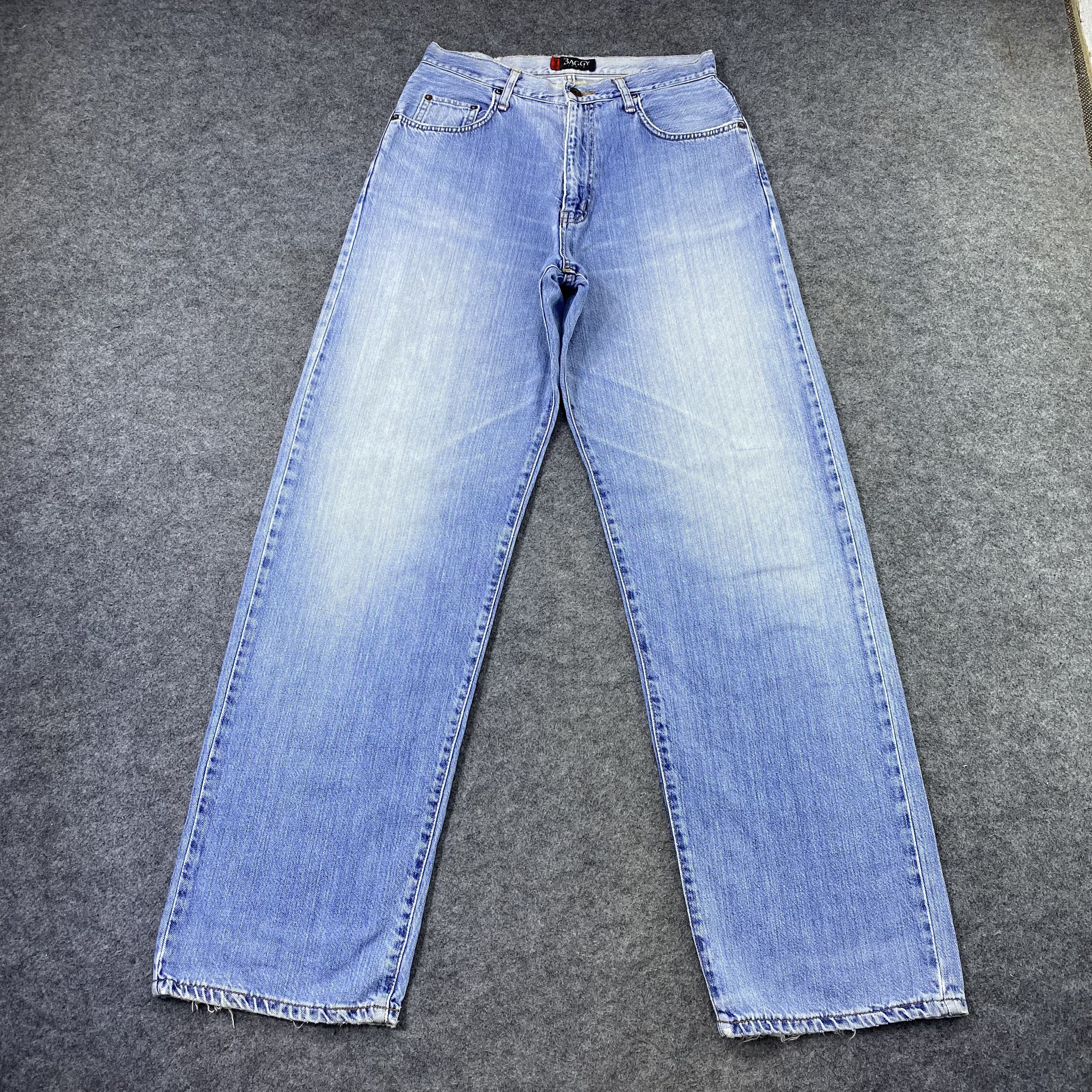 Edwin × Japanese Brand × Jean EDWIN baggy Blue Wash jeans-J1182 Size US 30 / EU 46 - 2 Thumbnail
