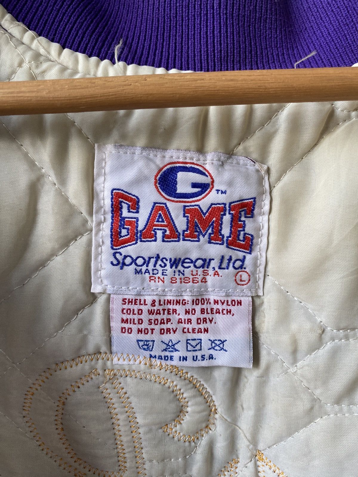 NFL × Vintage 1990s - Vintage Young Bloods Baseball Team Jacket Size US L / EU 52-54 / 3 - 17 Thumbnail
