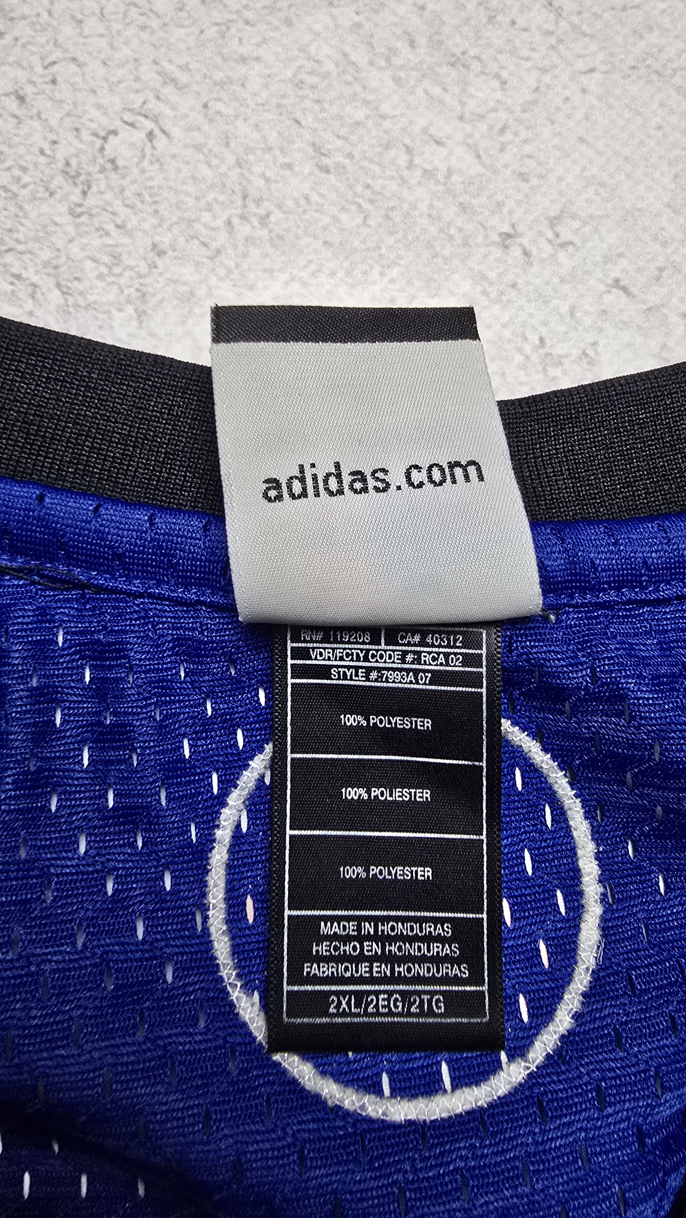 Adidas Adidas New York Knicks Eddy Curry Stitched Basketball Jersey Size US XXL / EU 58 / 5 - 19 Thumbnail