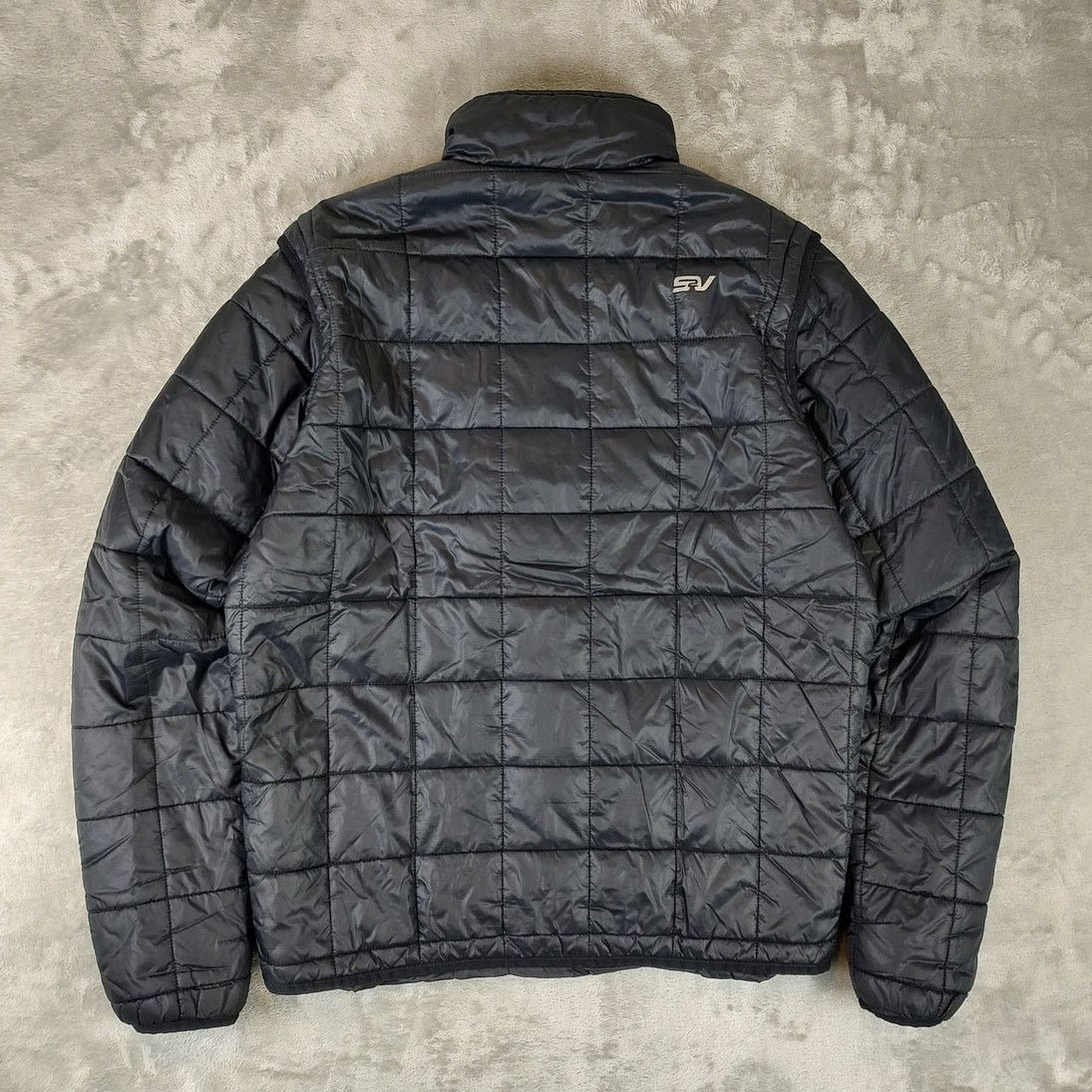 Ecko Unltd. Rocky S2V black quilted gorpcore jacket/vest gorpcore mens M Size US M / EU 48-50 / 2 - 2 Thumbnail