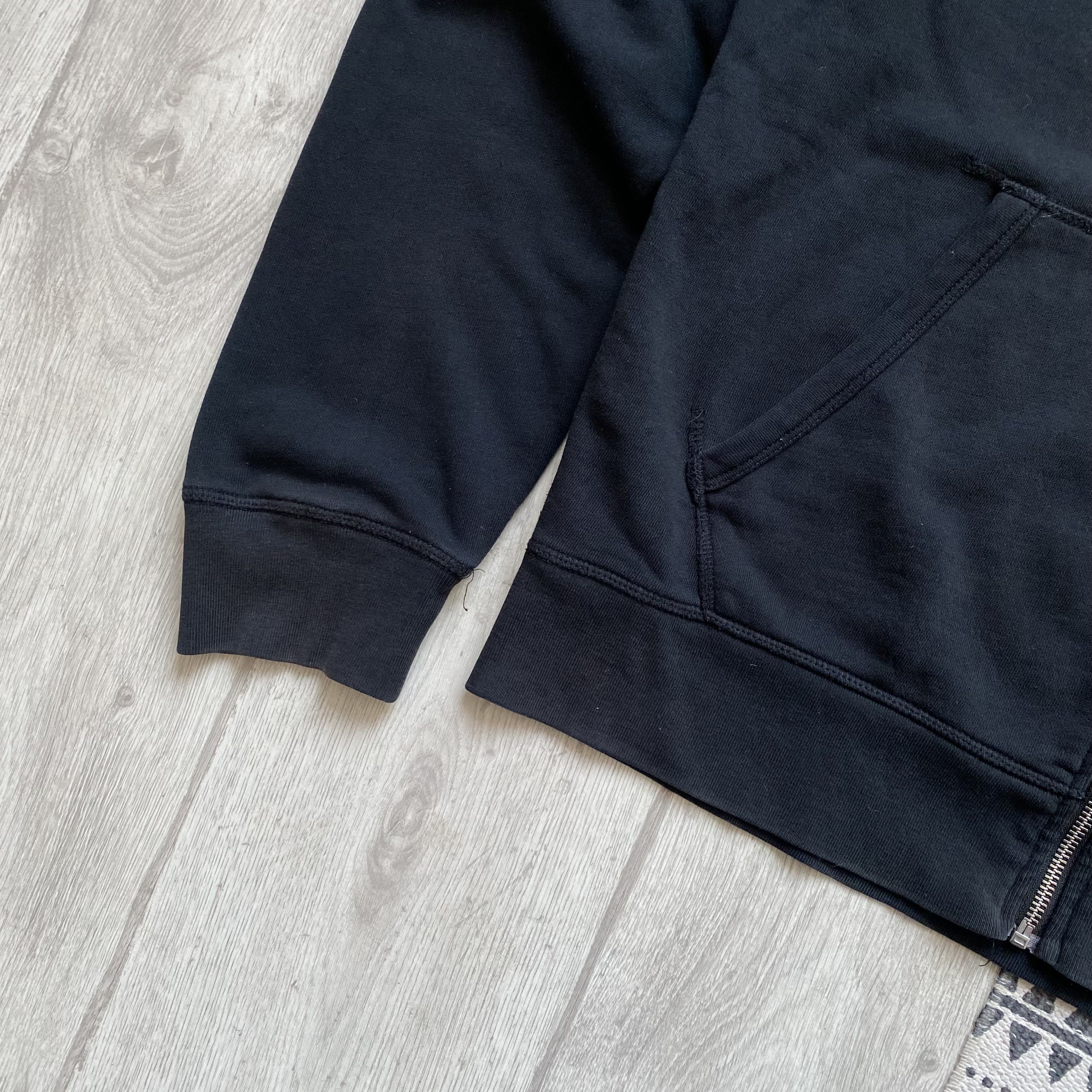 Diesel Vintage Diesel Black Zip Hoodie Y2K Logo Avant-garde Size US XL / EU 56 / 4 - 5 Thumbnail