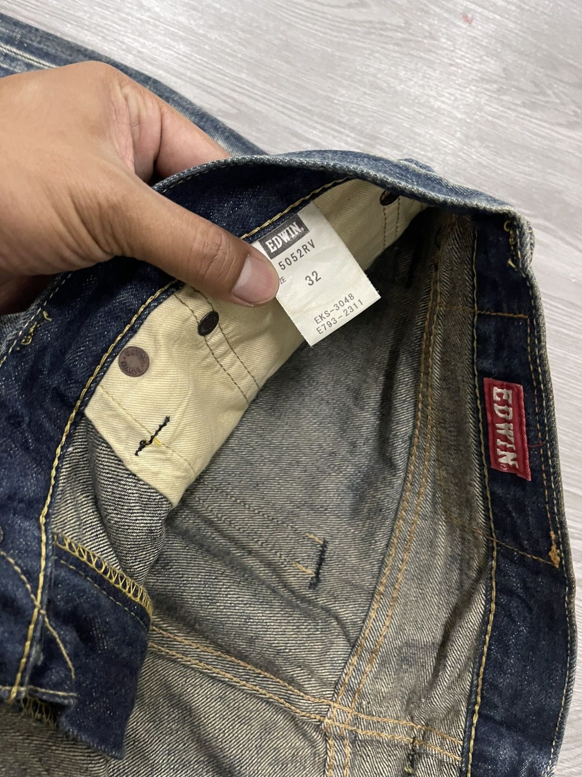 Edwin × Japanese Brand Edwin Made in japan Red Selvedge Denim Size US 34 / EU 50 - 5 Thumbnail