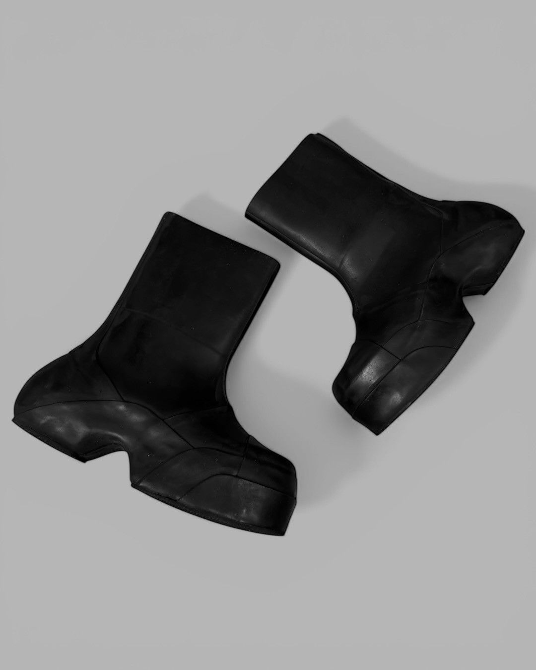 Givenchy SS2023 Givenchy By Mathew M Williams Rubber Ankle Boots Size US 8.5 / EU 41-42 - 5 Thumbnail
