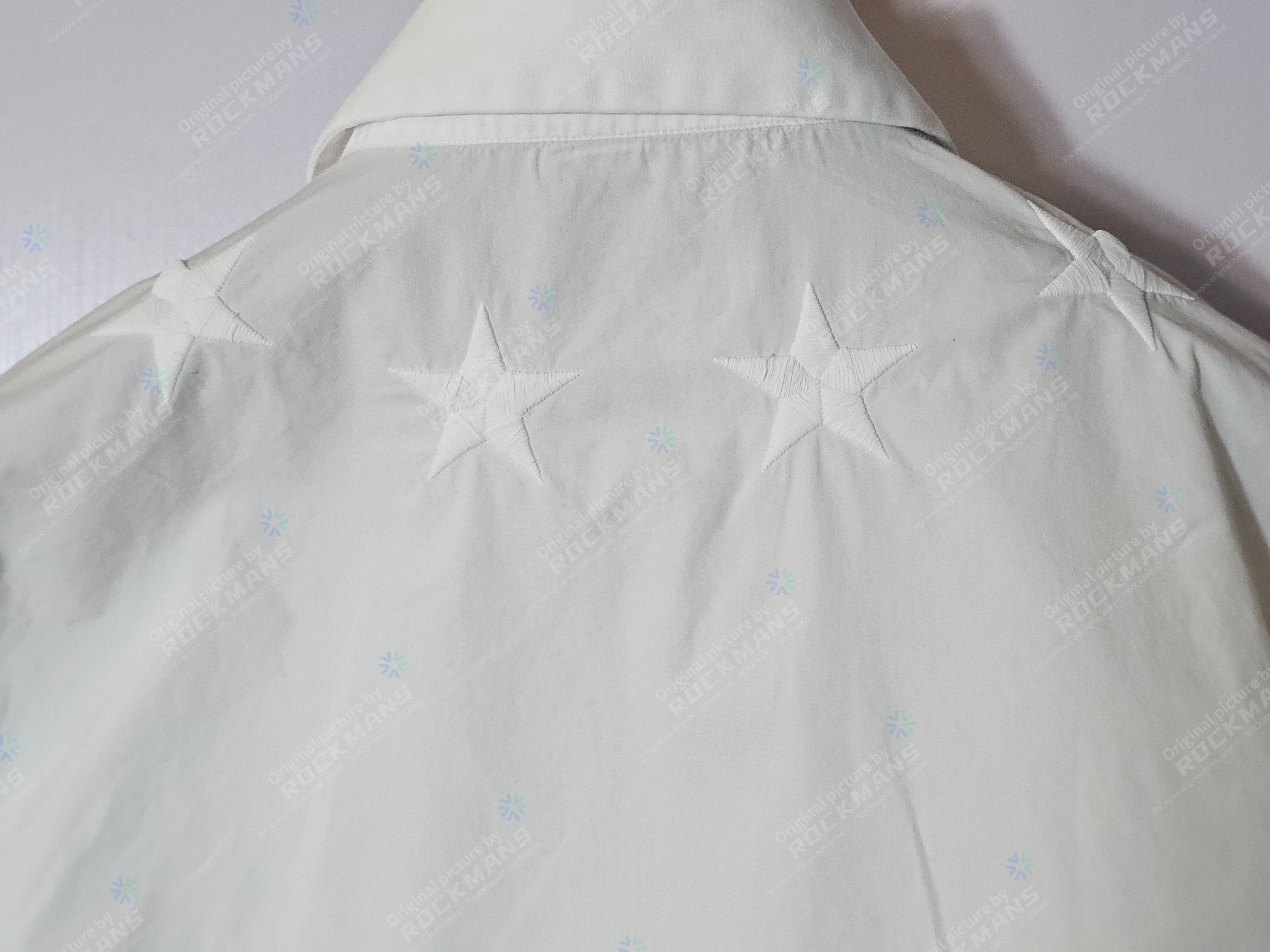 Givenchy Givenchy Embroidered stars shirt White Size 40 EU Size US M / EU 48-50 / 2 - 4 Thumbnail