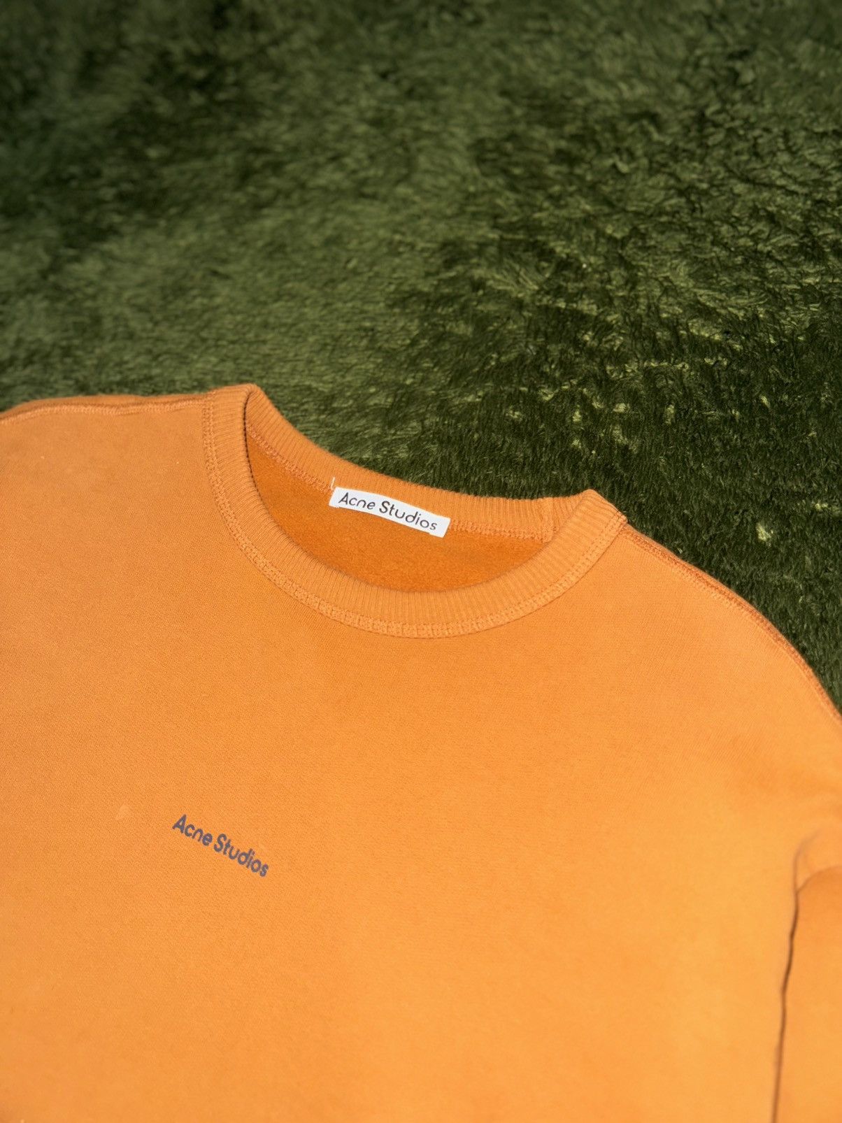 Acne Studios Acne Studios 23FW Stamp Logo Sweatshirt Size US XS / EU 42 / 0 - 3 Thumbnail