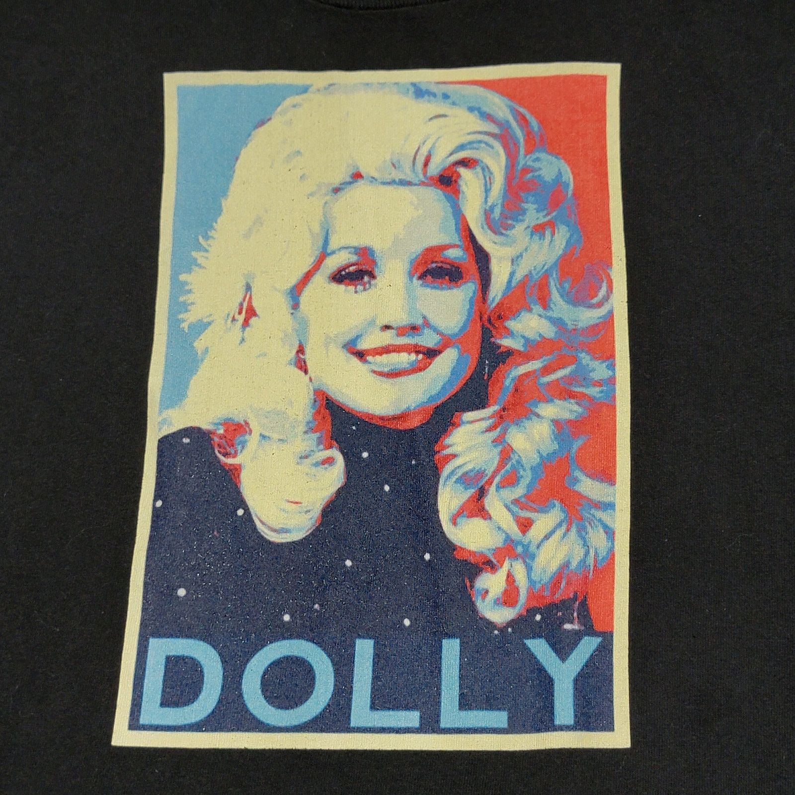 Delta Dolly Parton Dark Blue Tee (Delta) - Size Adult Small Size S / US 4 / IT 40 - 2 Thumbnail