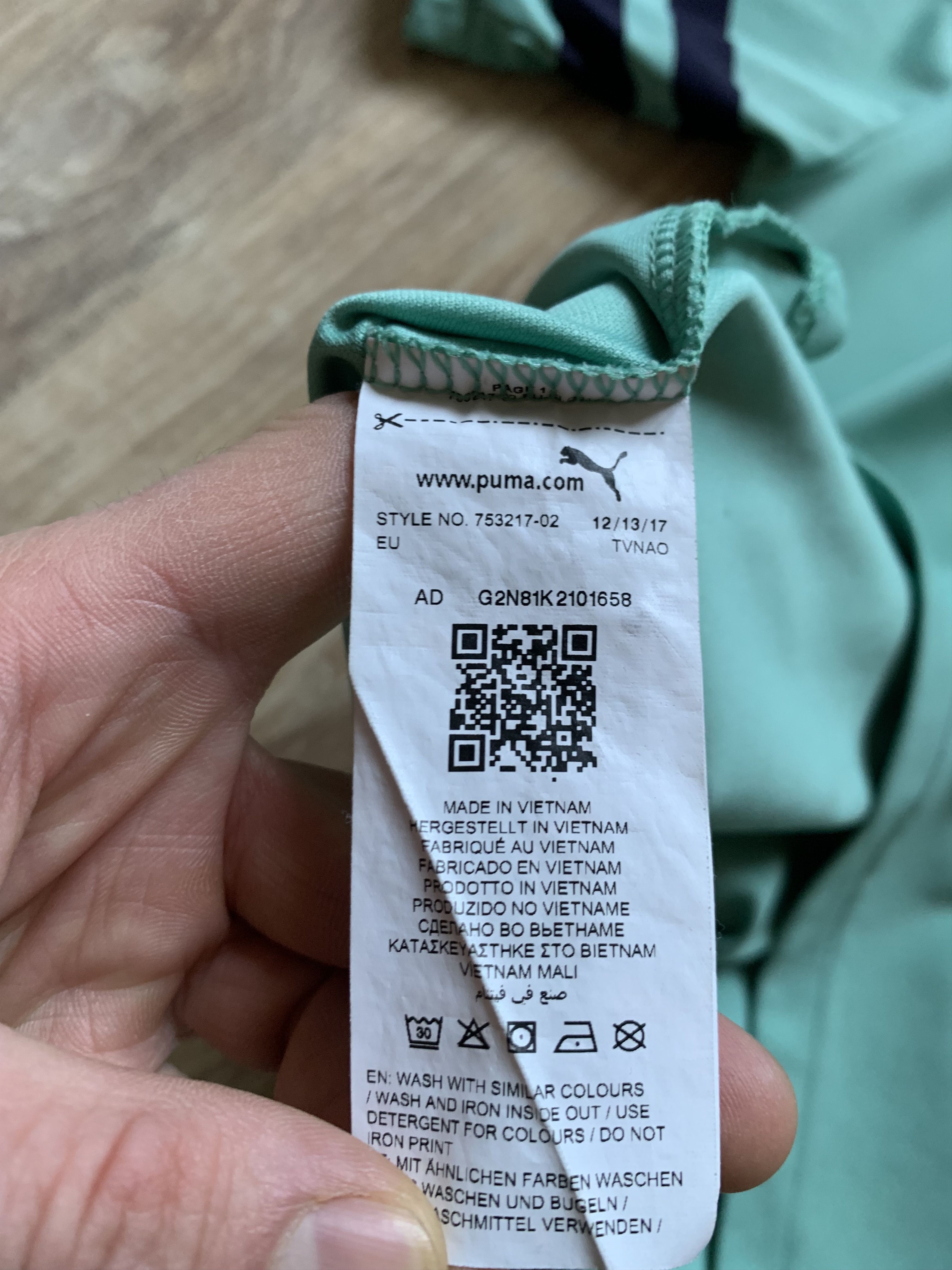 Puma Puma Arsenal London Third Football Jersey 2018-2019 Size US M / EU 48-50 / 2 - 8 Thumbnail