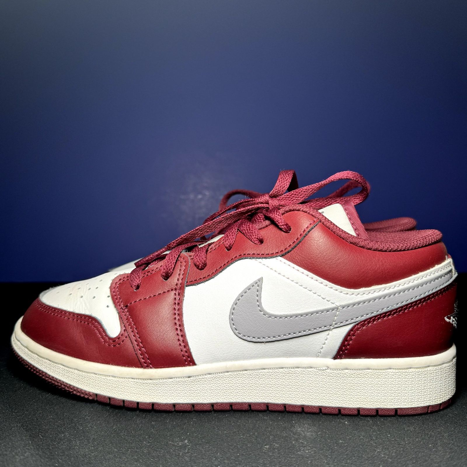 Jordan Brand × Nike Size 6 - Nike Air Jordan 1 Low GS Cherrywood Red Men's Shoes Size US 6 / EU 39 - 8 Thumbnail