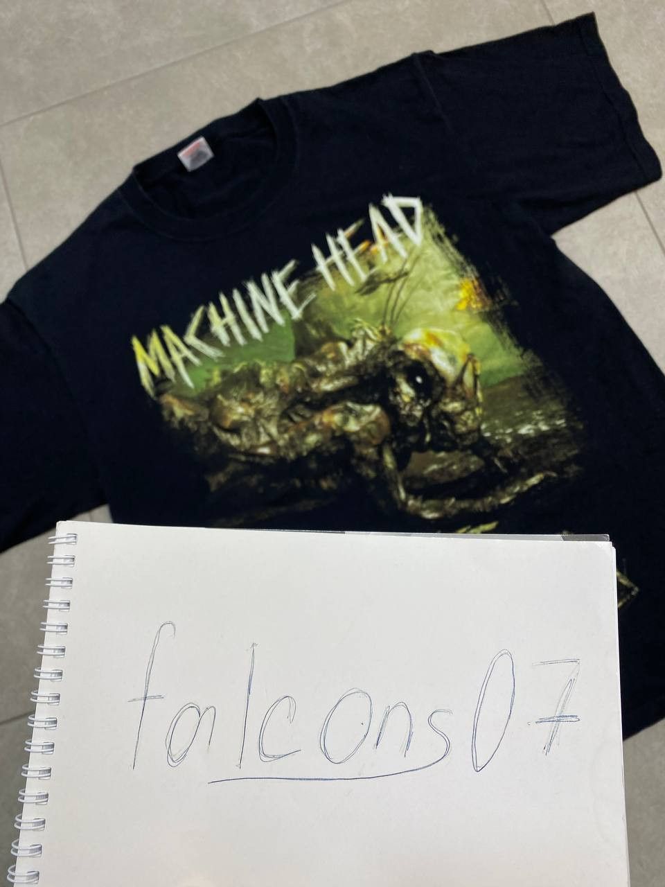 Band Tees Machine Head Unto the Locust Album Promo T-Shirt Size US L / EU 52-54 / 3 - 2 Thumbnail