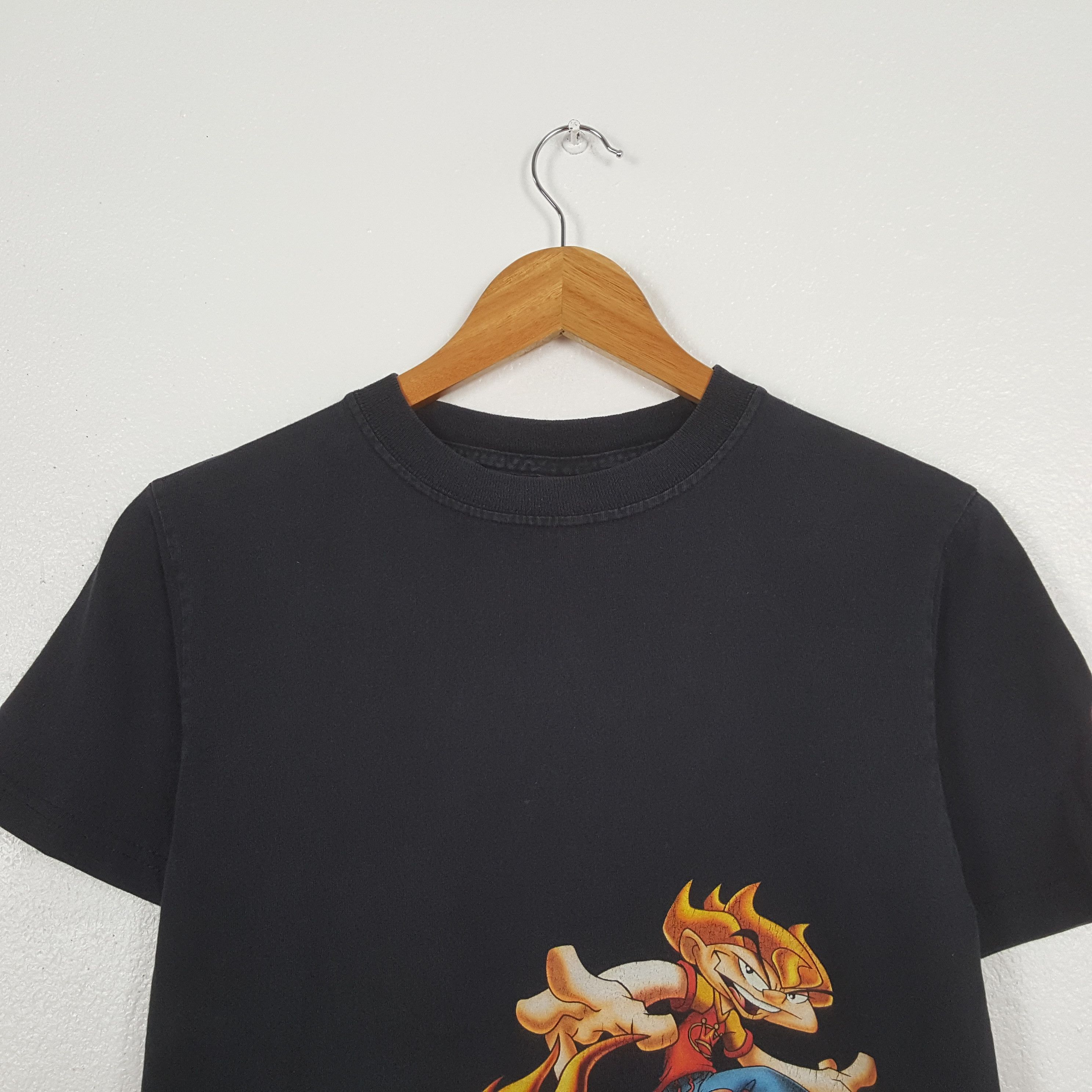 Vintage Vintage Flamehead Skateboard Brand T-Shirt C319N39 Size US S / EU 44-46 / 1 - 2 Thumbnail
