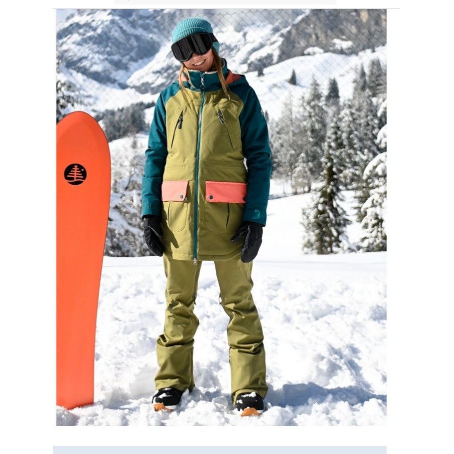 Burton NWOT Burton Prowess Snowboard Jacket Women's S Shaded Spruce Size S / US 4 / IT 40 - 18 Thumbnail
