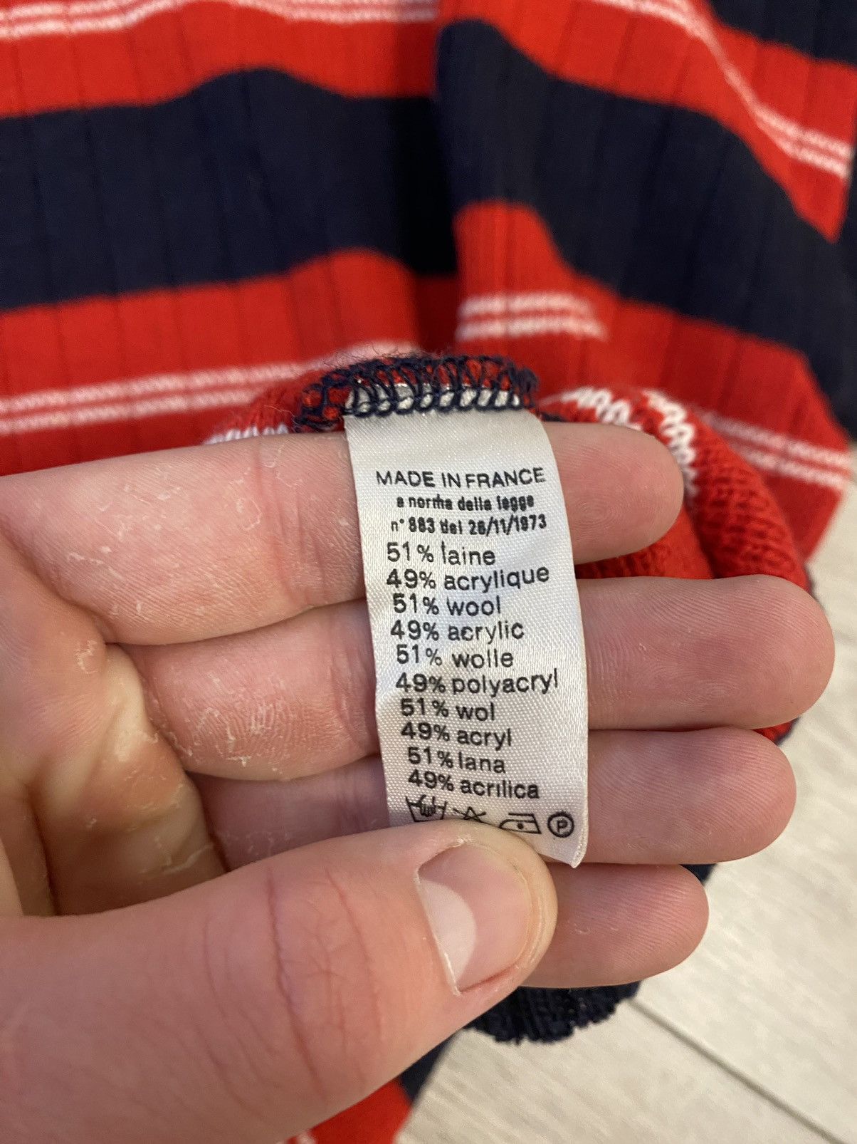 Lacoste Vintage Lacoste Chemise Y2K striped knitted sweater 90’s Size US XL / EU 56 / 4 - 6 Thumbnail