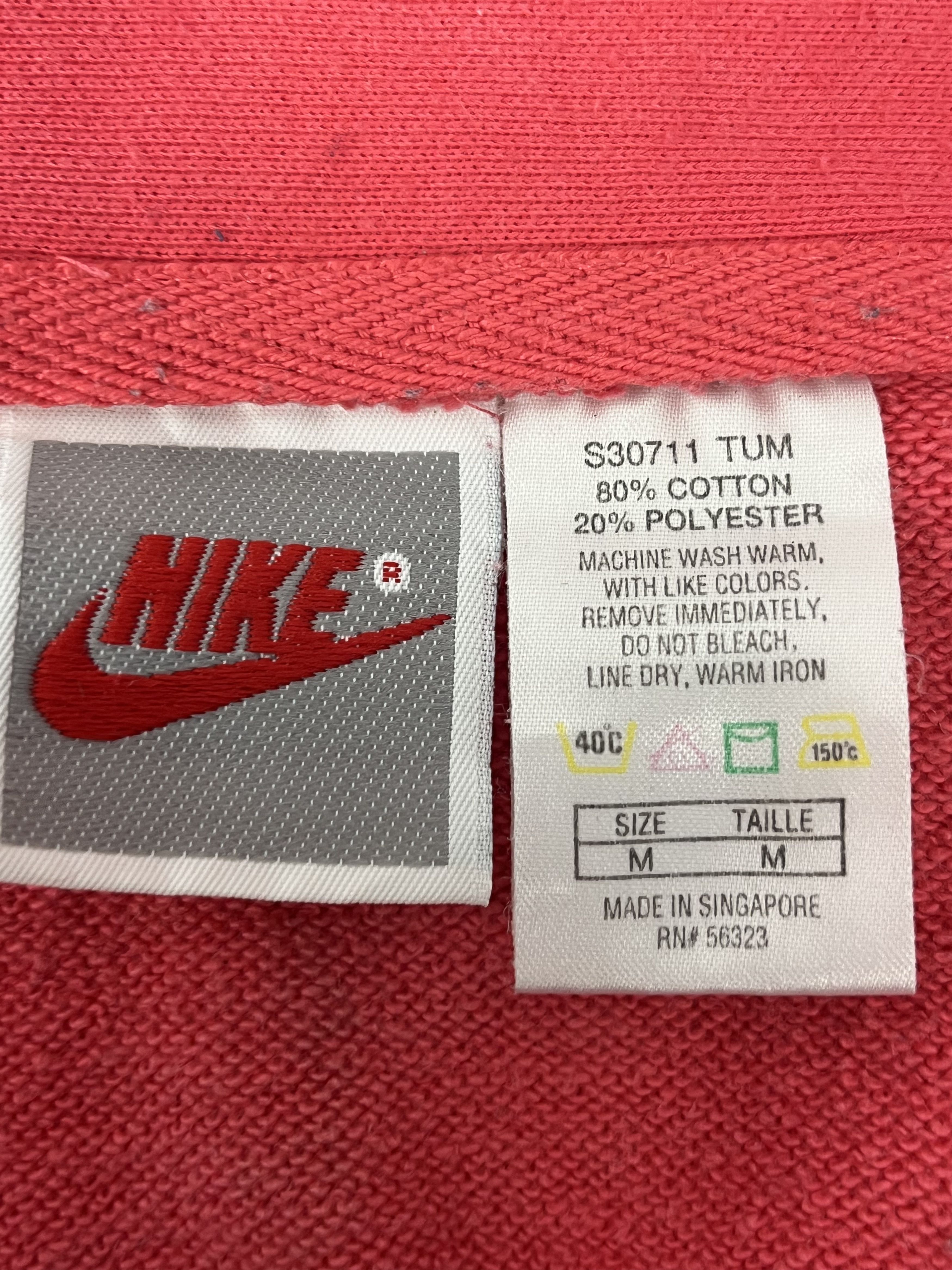 Nike Nike 1/4 Zip Sweatshirt Vintage 90's Embroidered Logo USA Size US M / EU 48-50 / 2 - 3 Thumbnail