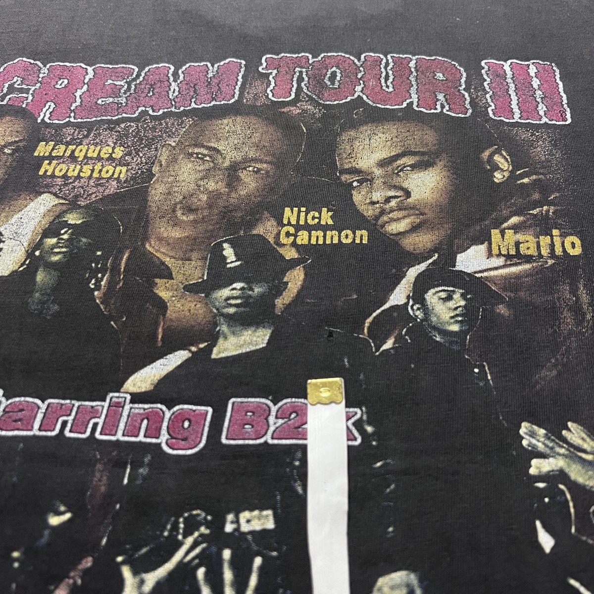 Rap Tees VINTAGE Y2K B2K SCREAM TOUR PROMO TEE FADED R&B HIPHOP Size US L / EU 52-54 / 3 - 8 Thumbnail
