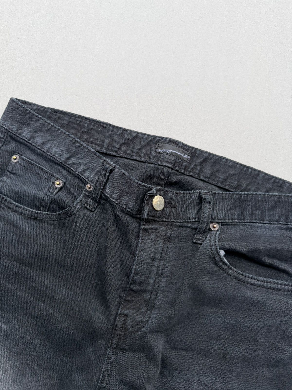 Japanese Brand LAD MUSICIAN lace up flare jeans Size US 29 - 4 Thumbnail