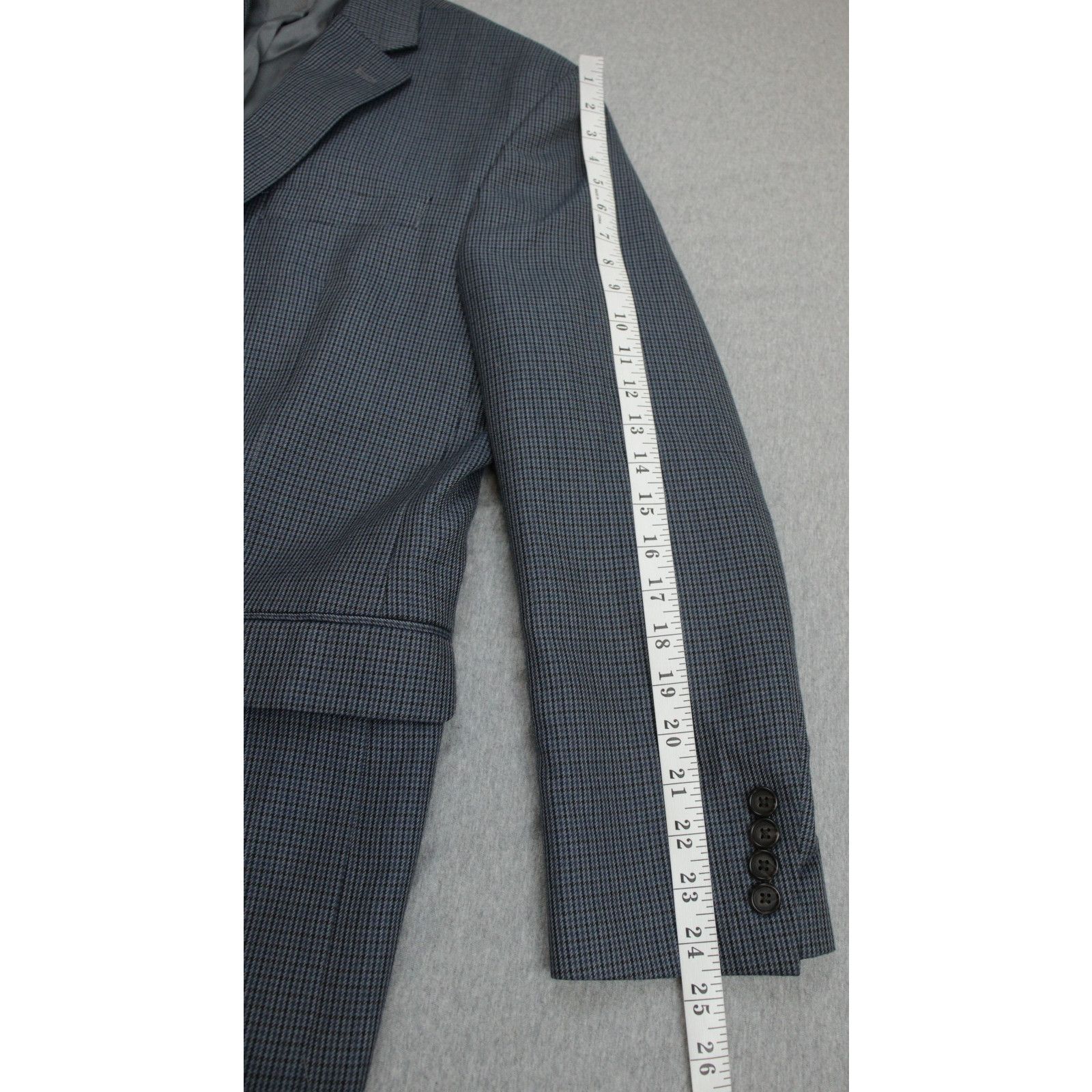 Lauren Ralph Lauren Lauren Ralph Lauren Blazer Mens 42R Houndstooth 2 Buttons Size 42R - 7 Thumbnail