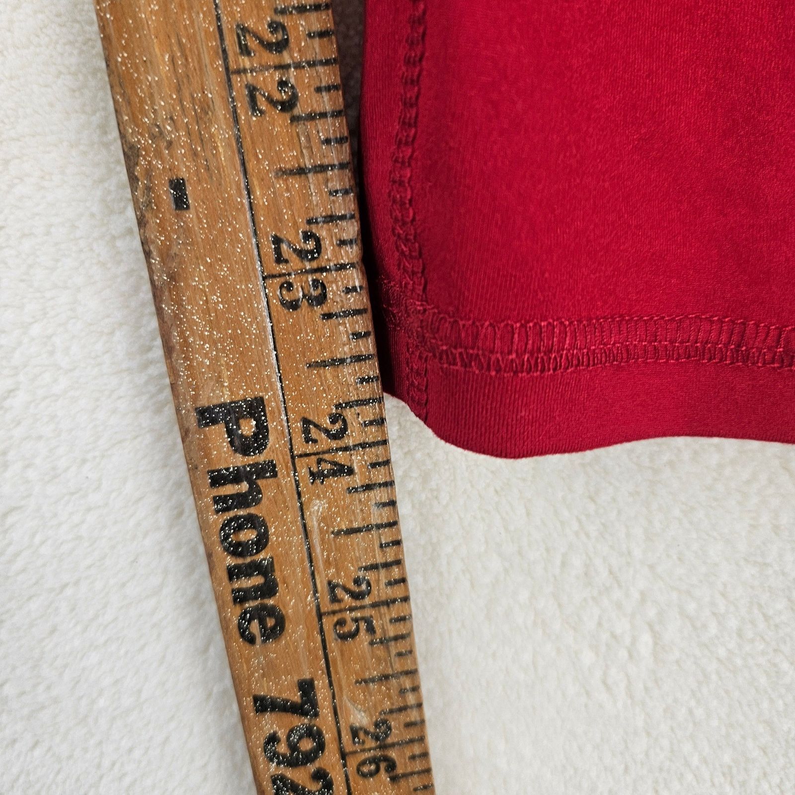 Other DSG WOMEN'S 2X SIDE STRIPE 7/8 TIGHT HONEY CRISP RED NWT Size 37" - 5 Thumbnail