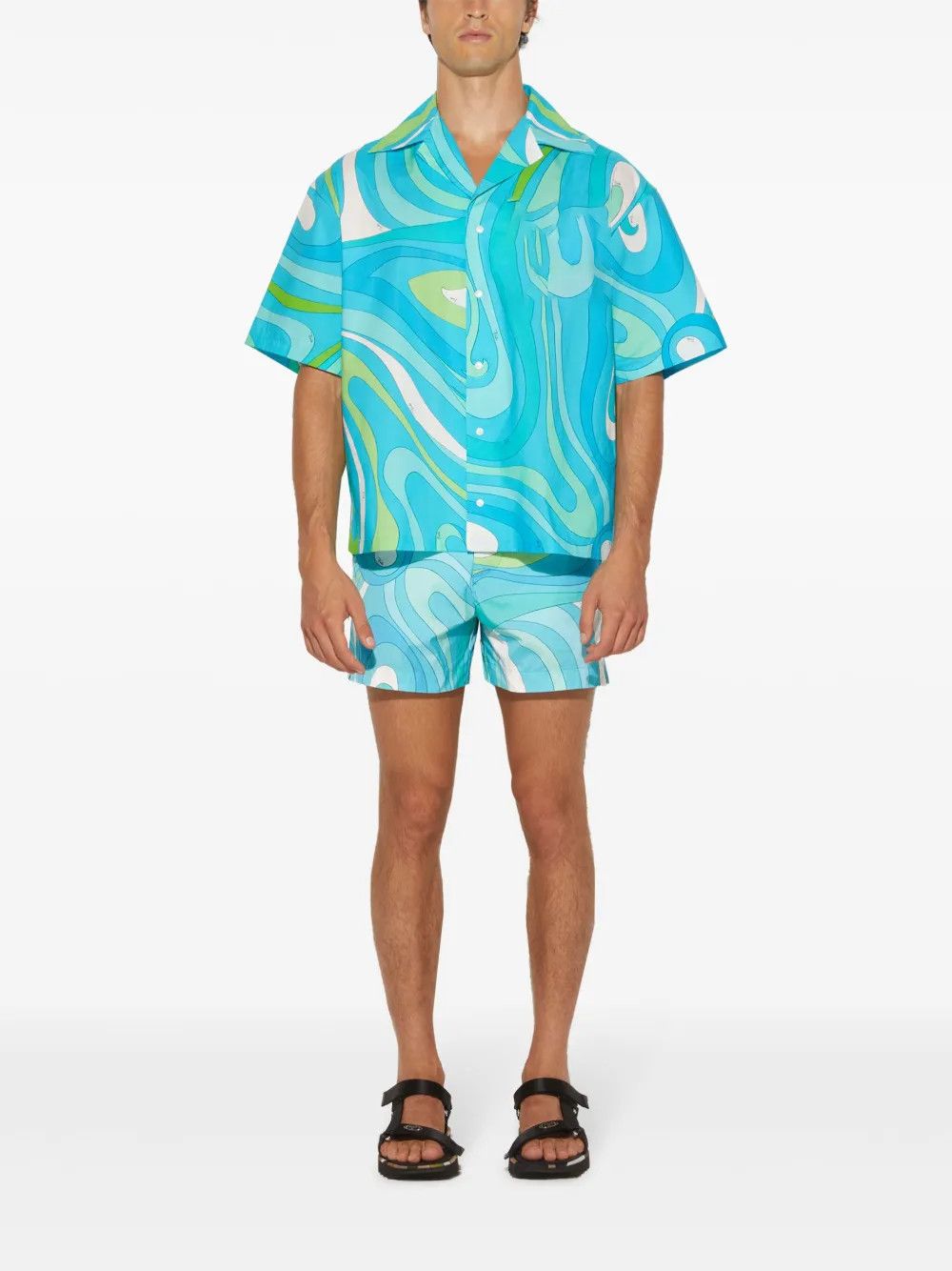 Other Marmo-Print Cotton Shirt Size US M / EU 48-50 / 2 - 1 Thumbnail