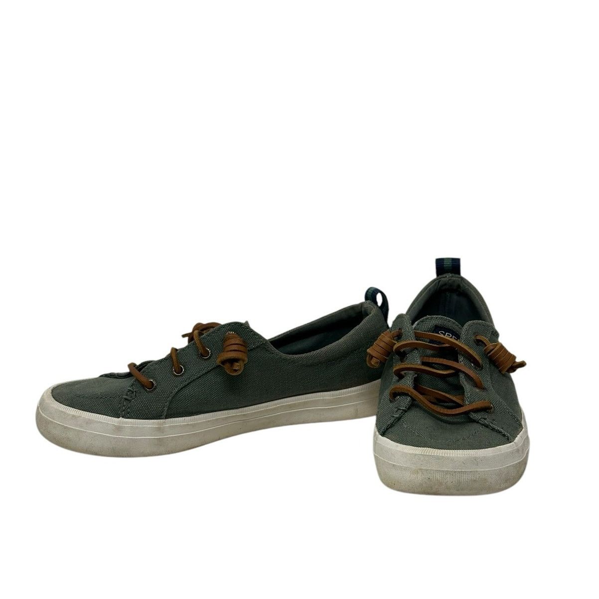 Sperry SPERRY green canvas Crest Vibe DUCK MONTAN Sneaker Size 6 Size US 6 / IT 36 - 1 Thumbnail