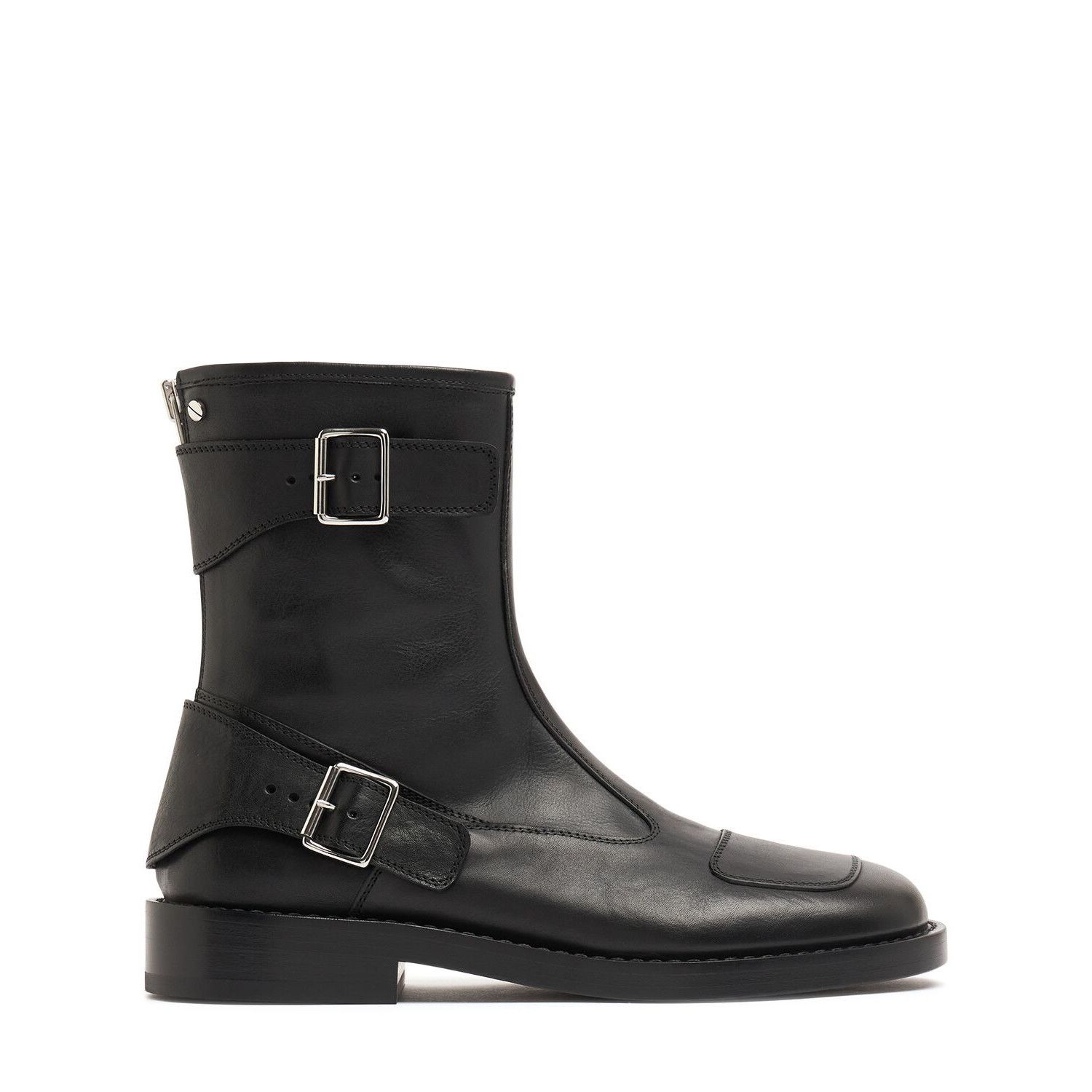 Ann Demeulemeester ANN DEMEULEMEESTER Eero Men's Black Ankle Boots New & Authen Size US 9 / EU 42 - 1 Thumbnail