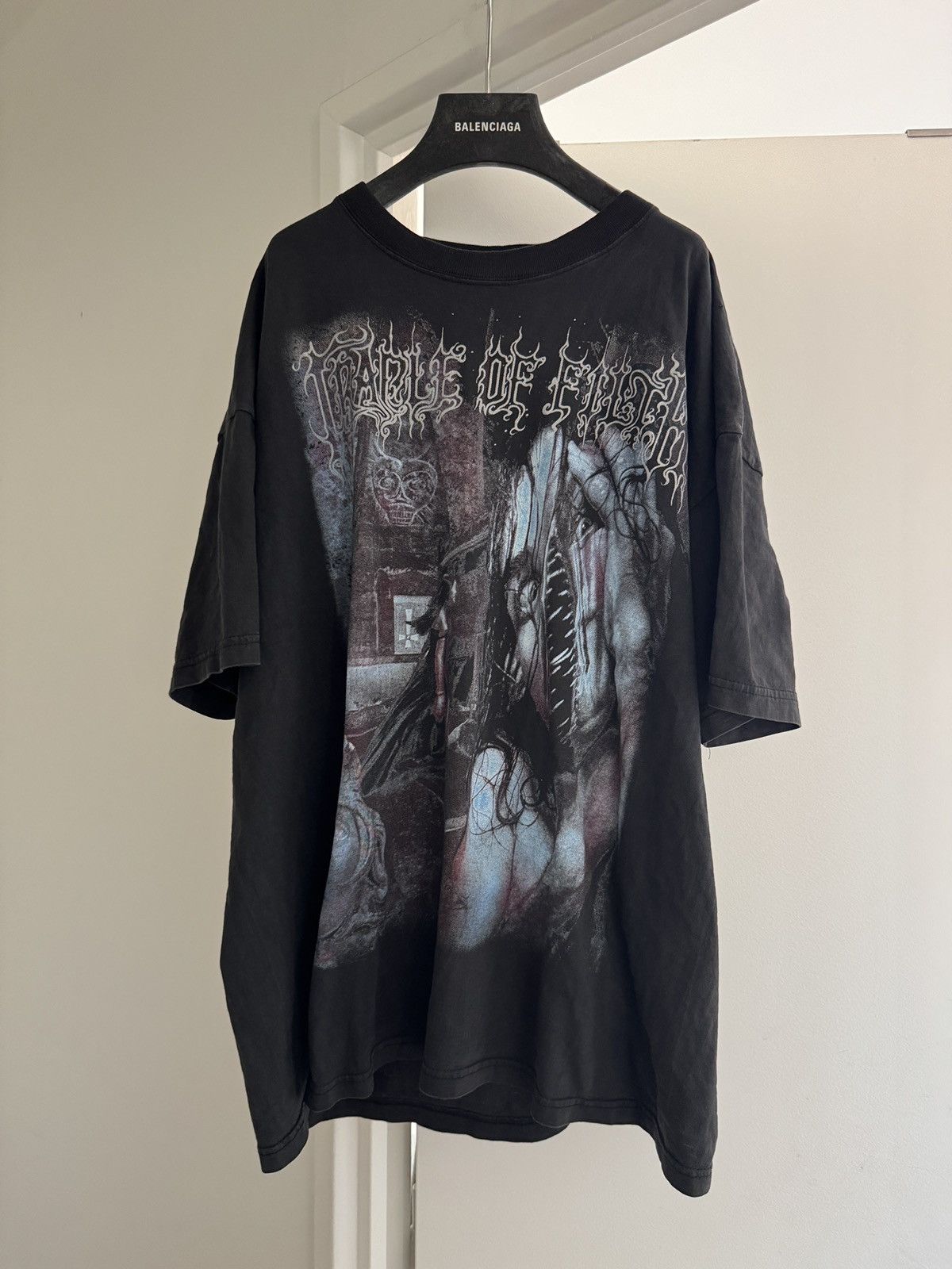 Band Tees *RARE* 90s VINTAGE CRADLE OF FILTH TFD TOTAL FUCKING Size US XL / EU 56 / 4 - 2 Thumbnail