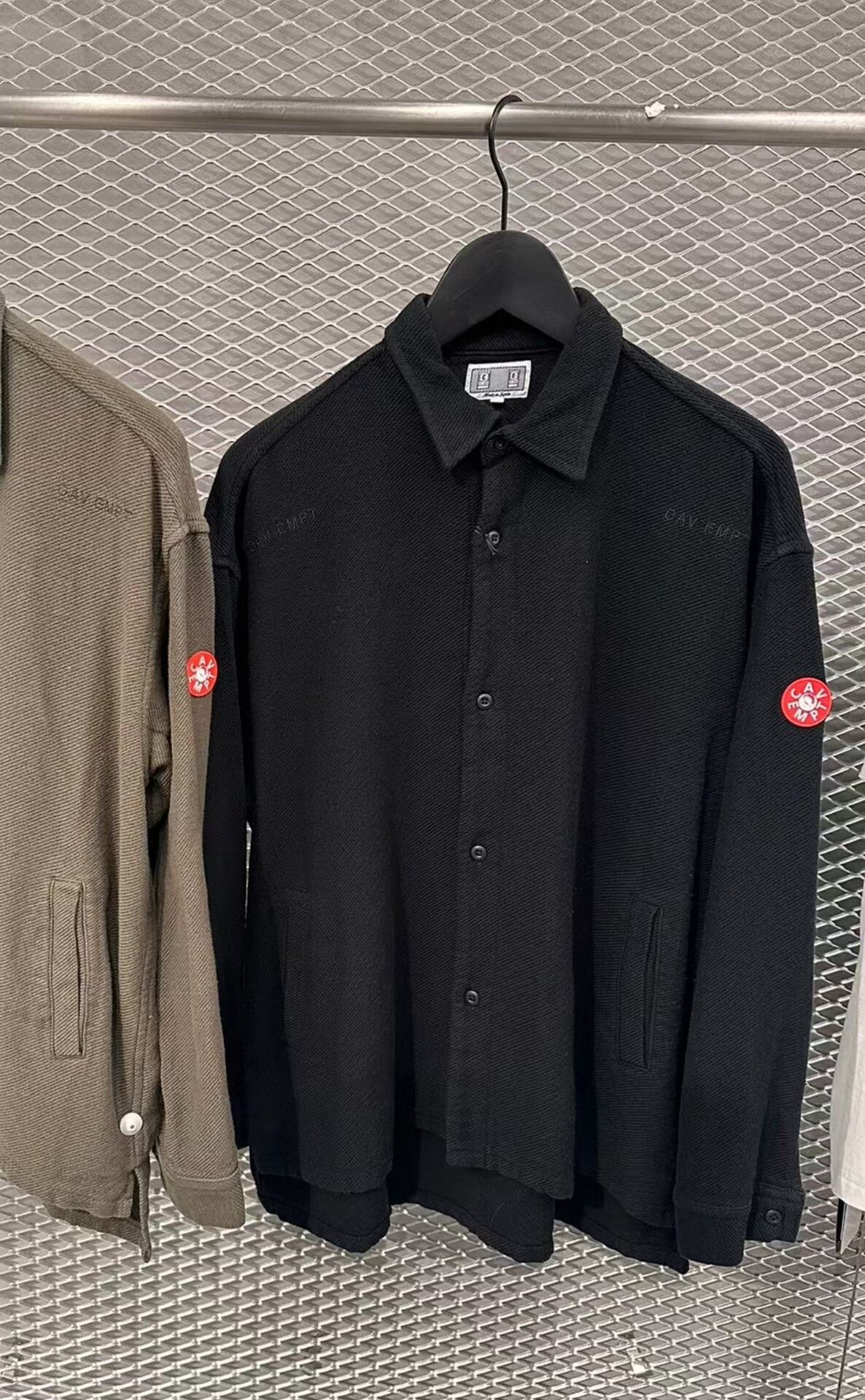 Cav Empt Cav Empt Black Long Sleeve Shirt Size M Size US M / EU 48-50 / 2 - 1 Thumbnail