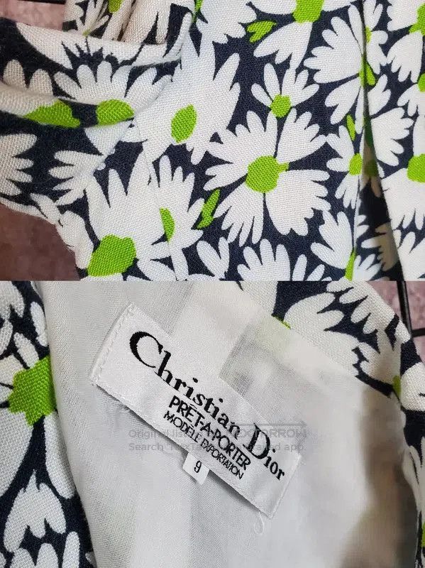 Dior Dior Floral Patterned Long Sleeve Cardigan . Size M / US 6-8 / IT 42-44 - 8 Thumbnail