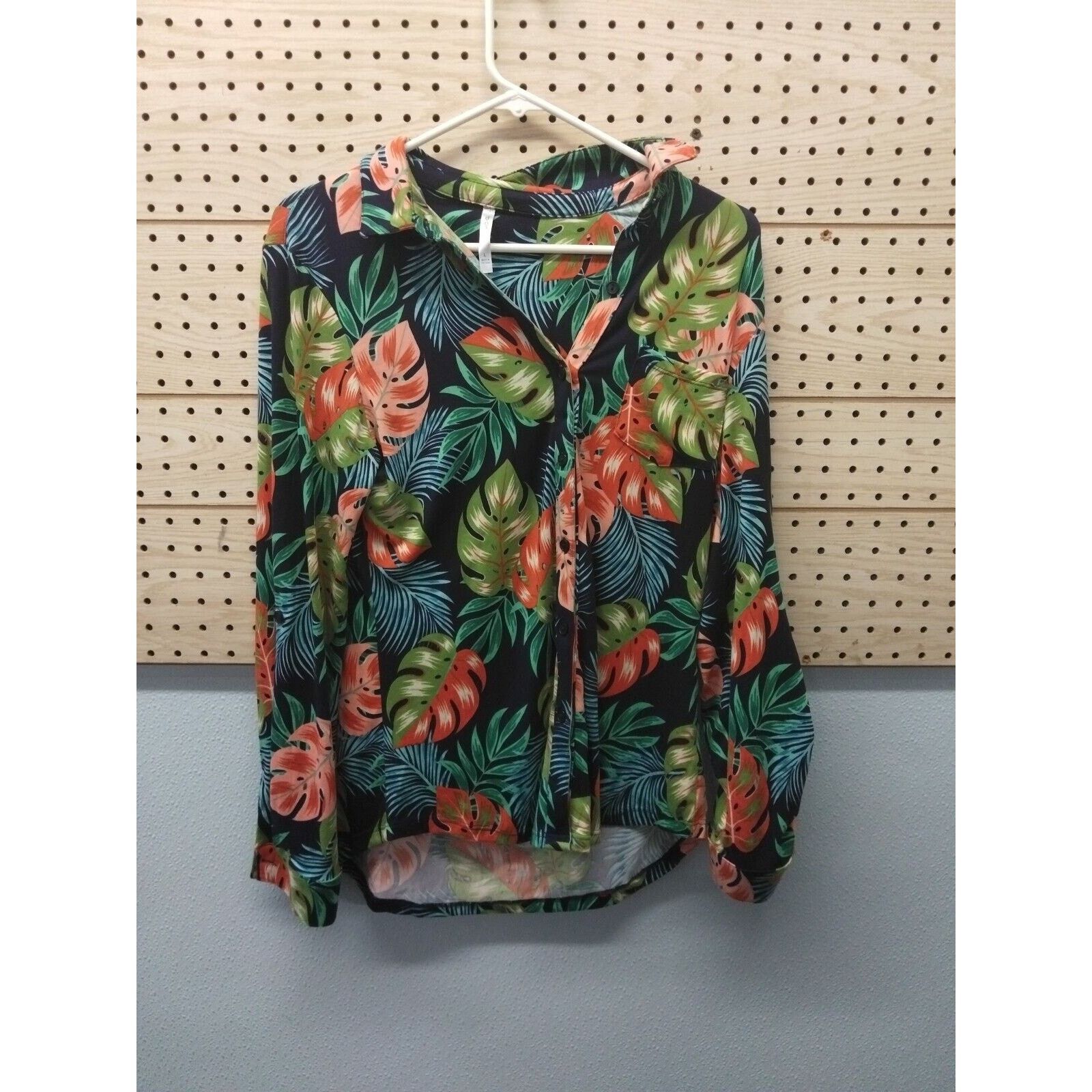Other Dna Couture Blouse Size L Woman's Hawaiian Soft Size L / US 10 / IT 46 - 1 Thumbnail